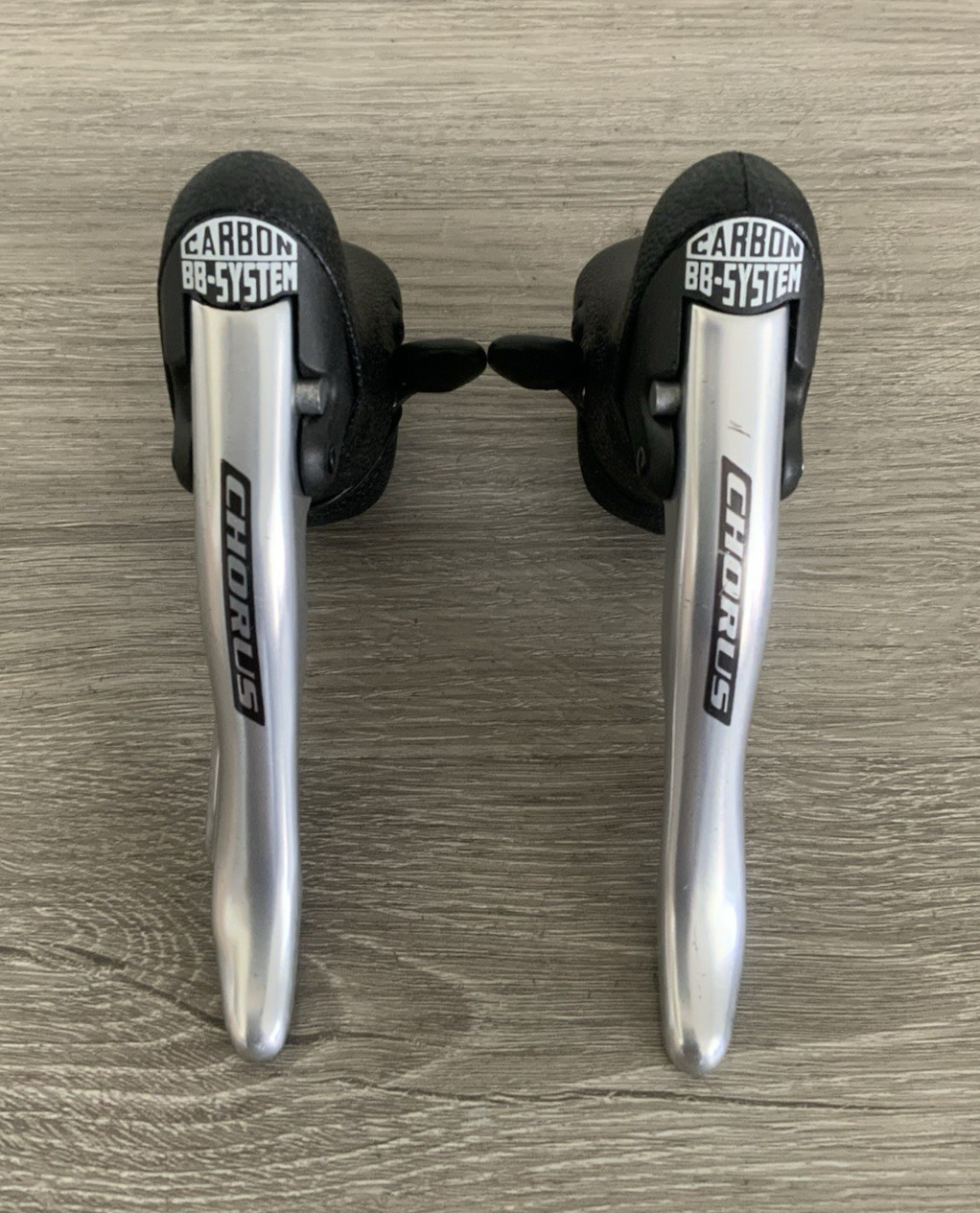 CAMPAGNOLO CHORUS BRAKE / SHIFTER SET 9 SPEED CARBON DOUBLE OR TRIPLE ERGO