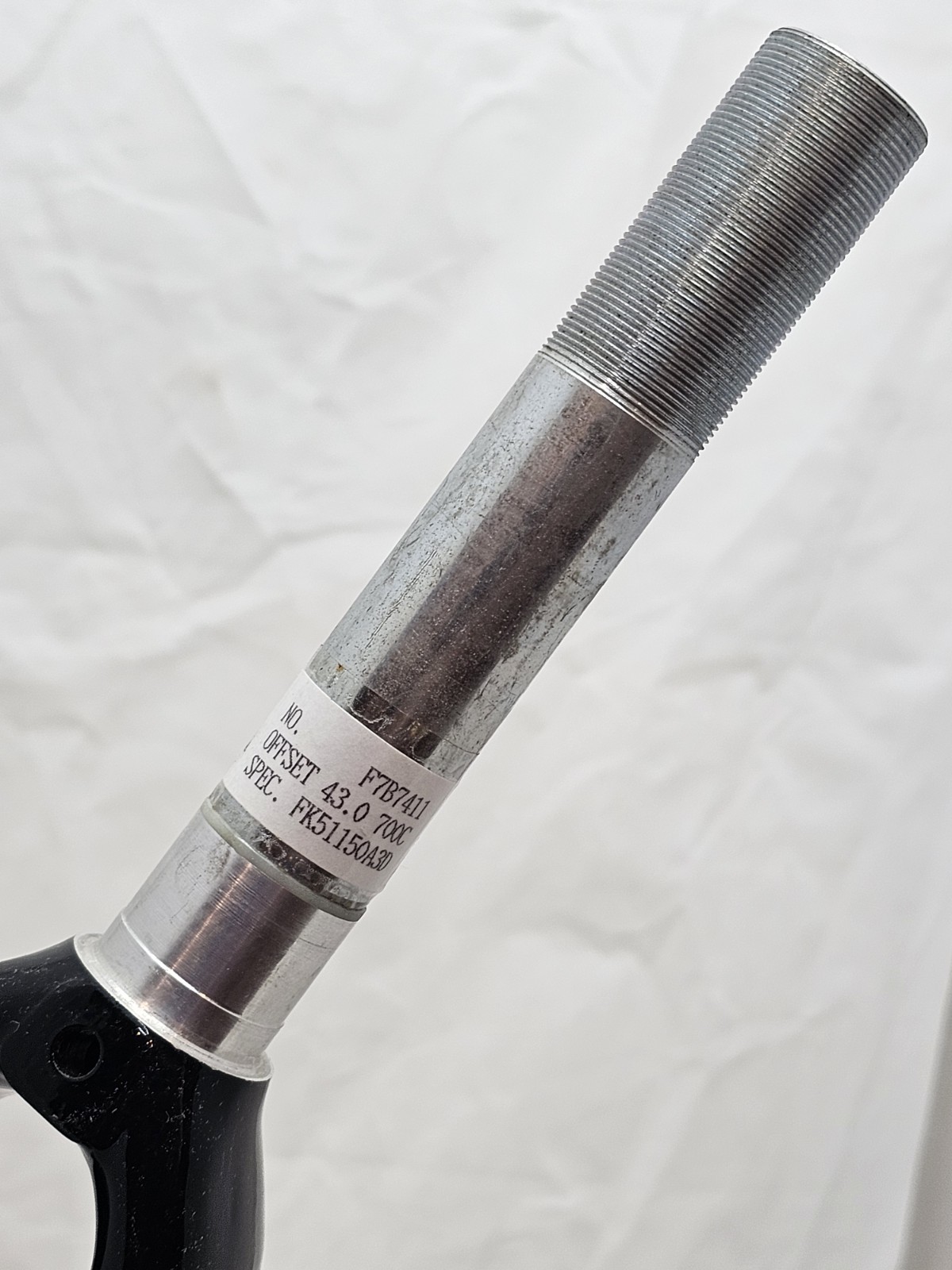 Profile Design BSC Carbon Fork 700c 1” Threaded 151mm Steerer 43mm Rake NOS