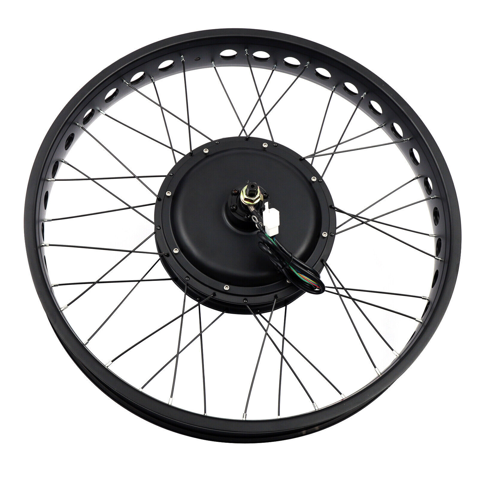 Ebike Fat Tire Bicycle Rear Hub Motor Conversion Snow Wheel Kit For 26″48V 1500W