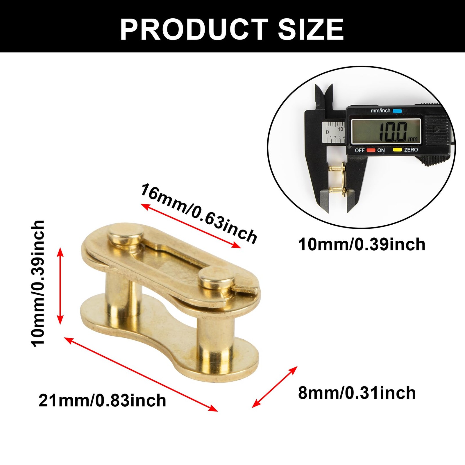 Bike Chain Master Link Single Speed Bicycle Chain Link Missing Link Connecto…