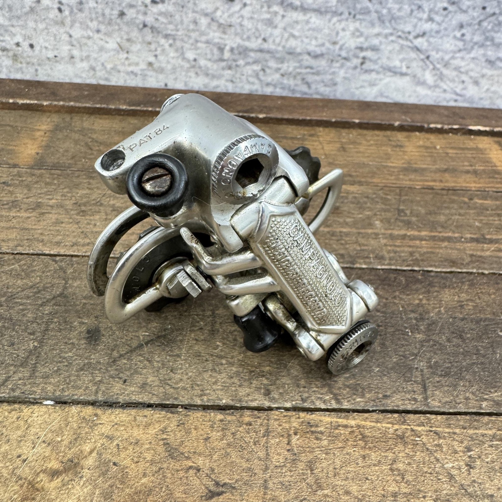 Vintage Campagnolo Rear Derailleur PAT.84 Short Cage Bolt-On Italy 206g