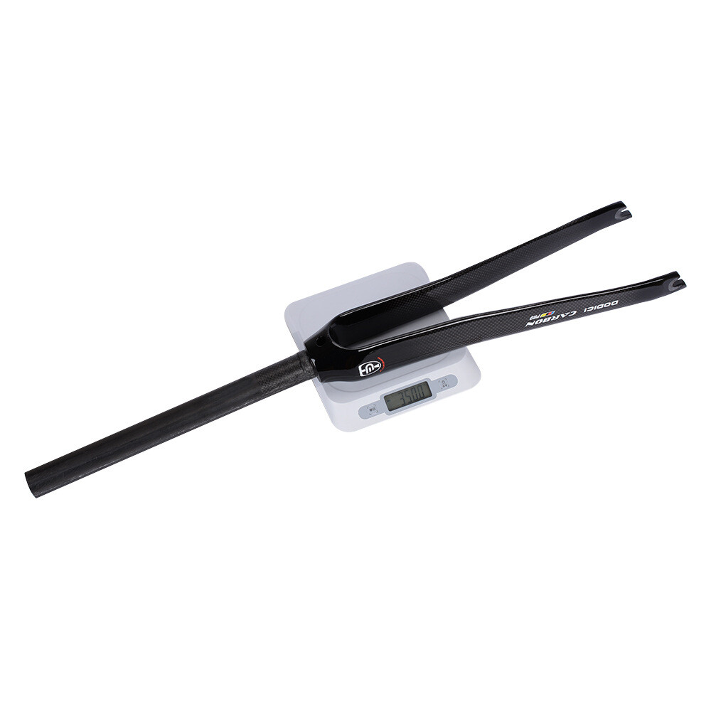 1-1/8 in Full Carbon Fiber Bicycle Fork 700C Rim Brake Racing Road Bike Forks QR