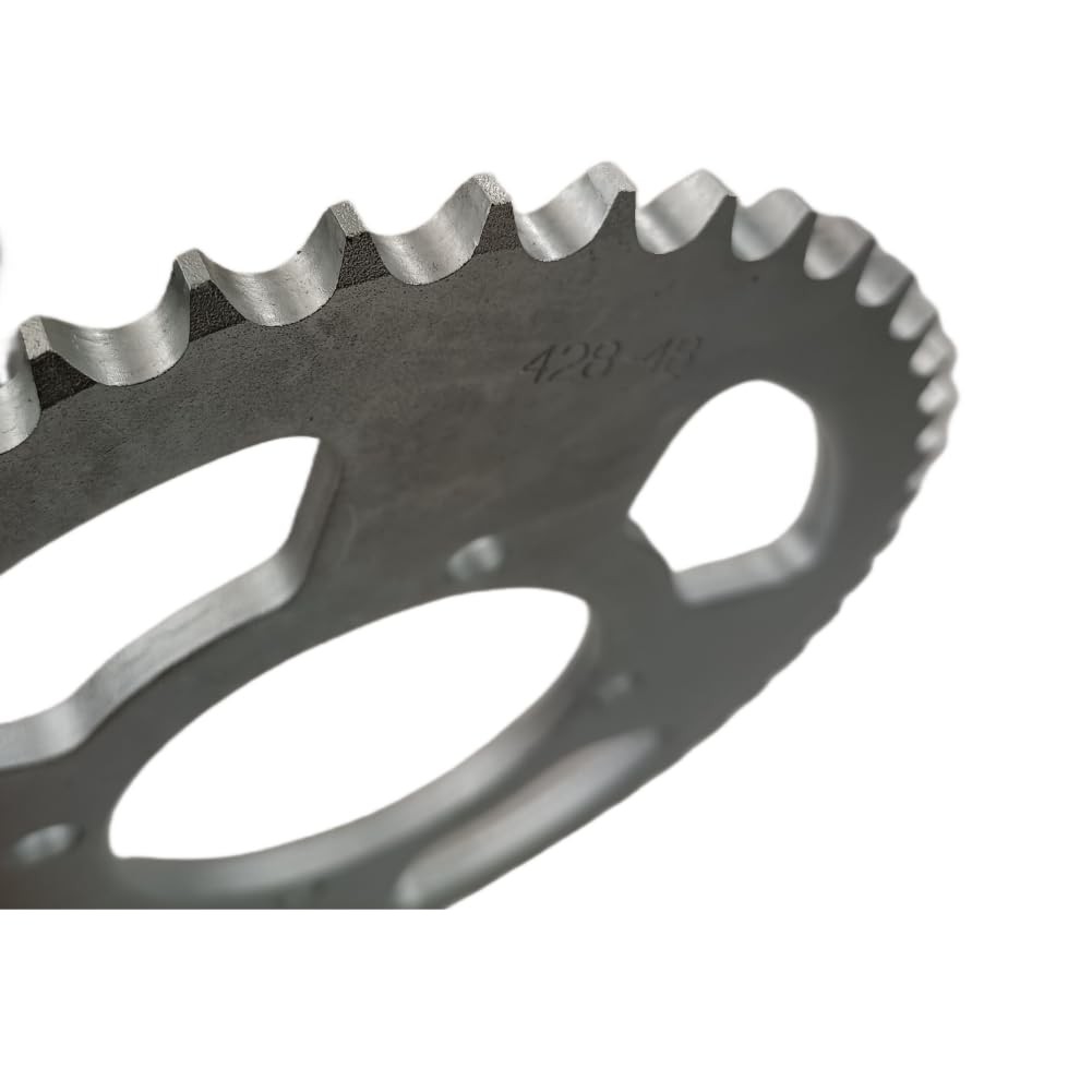 Ztdzzh 48 Tooth Rear Chain Sprocket Id 76Mm For 428 Chain 50Cc 70Cc 90Cc 110Cc