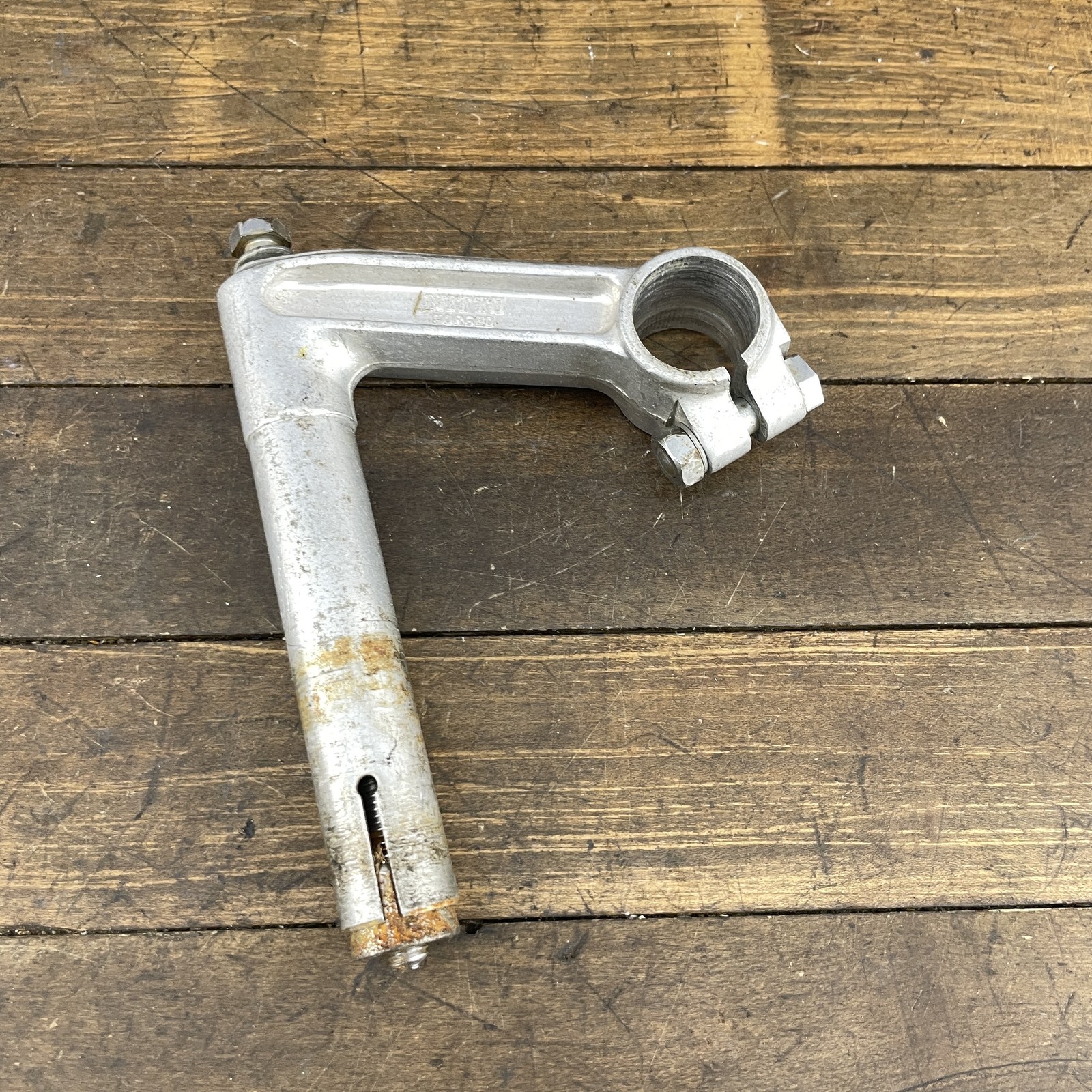Vintage Nitto Forged Quill Stem 22.2mm 1 in 95 I-Beam Japan Road Bike Silver 70s