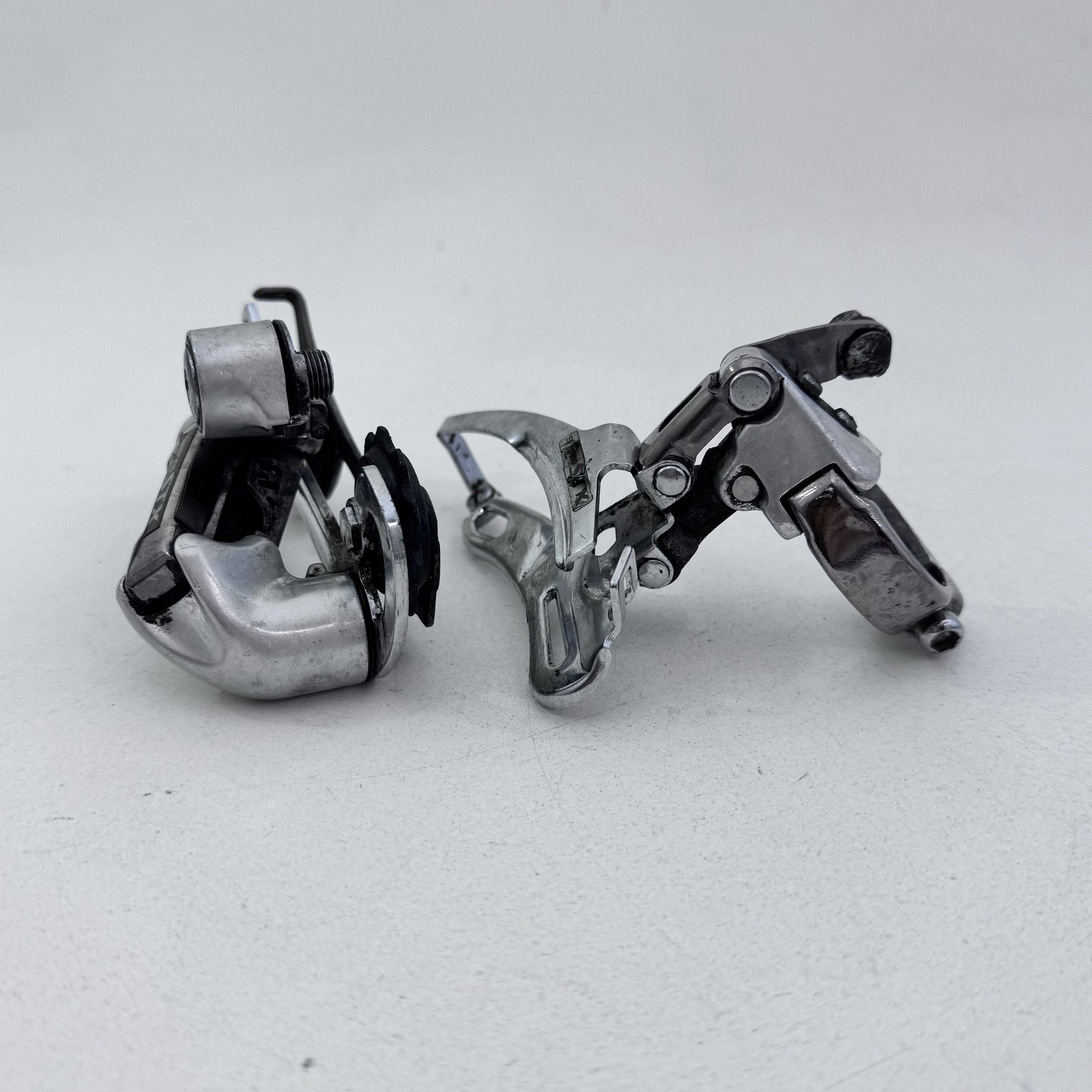 Vintage Shimano STX RD-MC30 FD-MC30 Derailleur Set 28.6mm MTB Japan A69