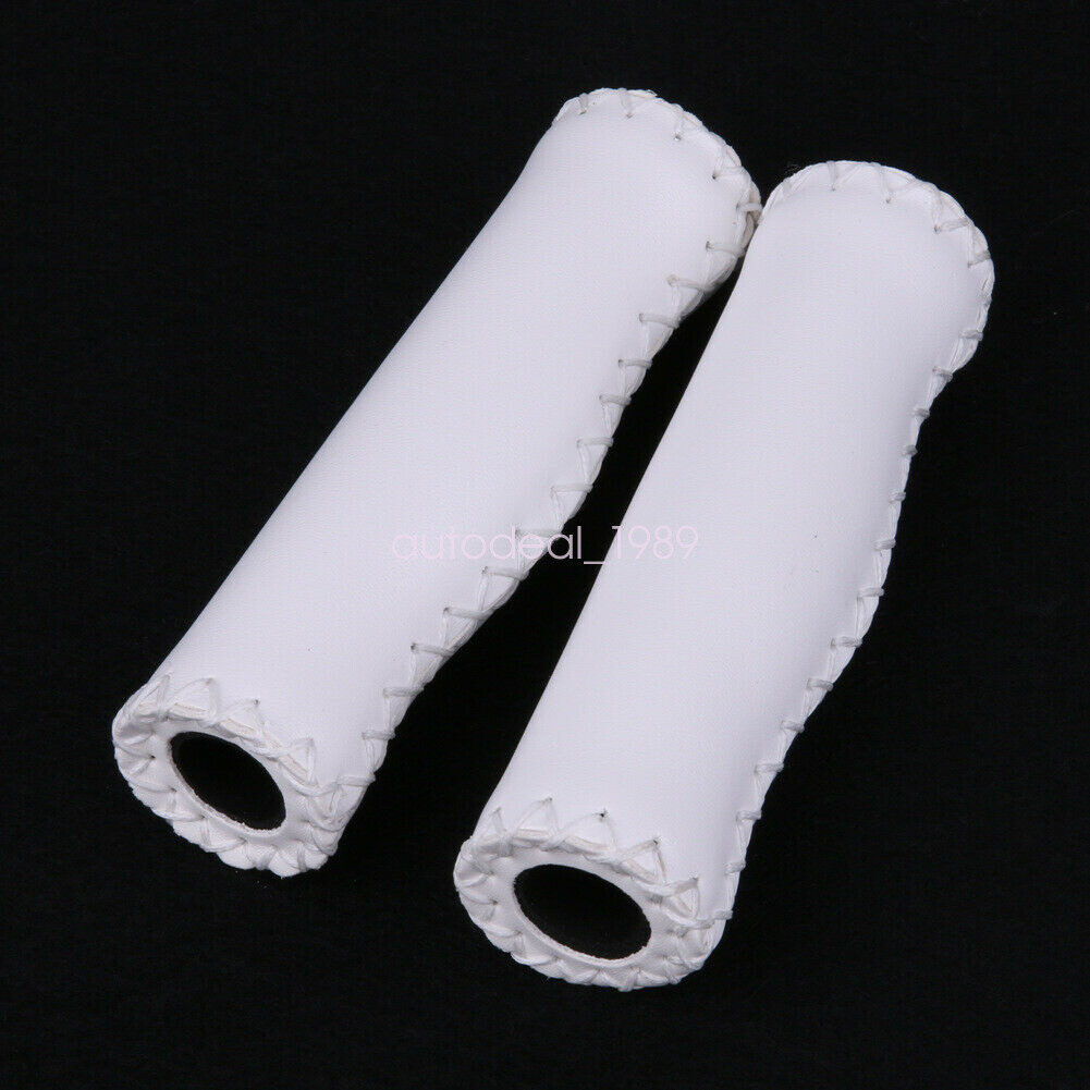 Classic Retro Bike Cycling Bicycle PU Leather Handlebar Grip Cover Accessories