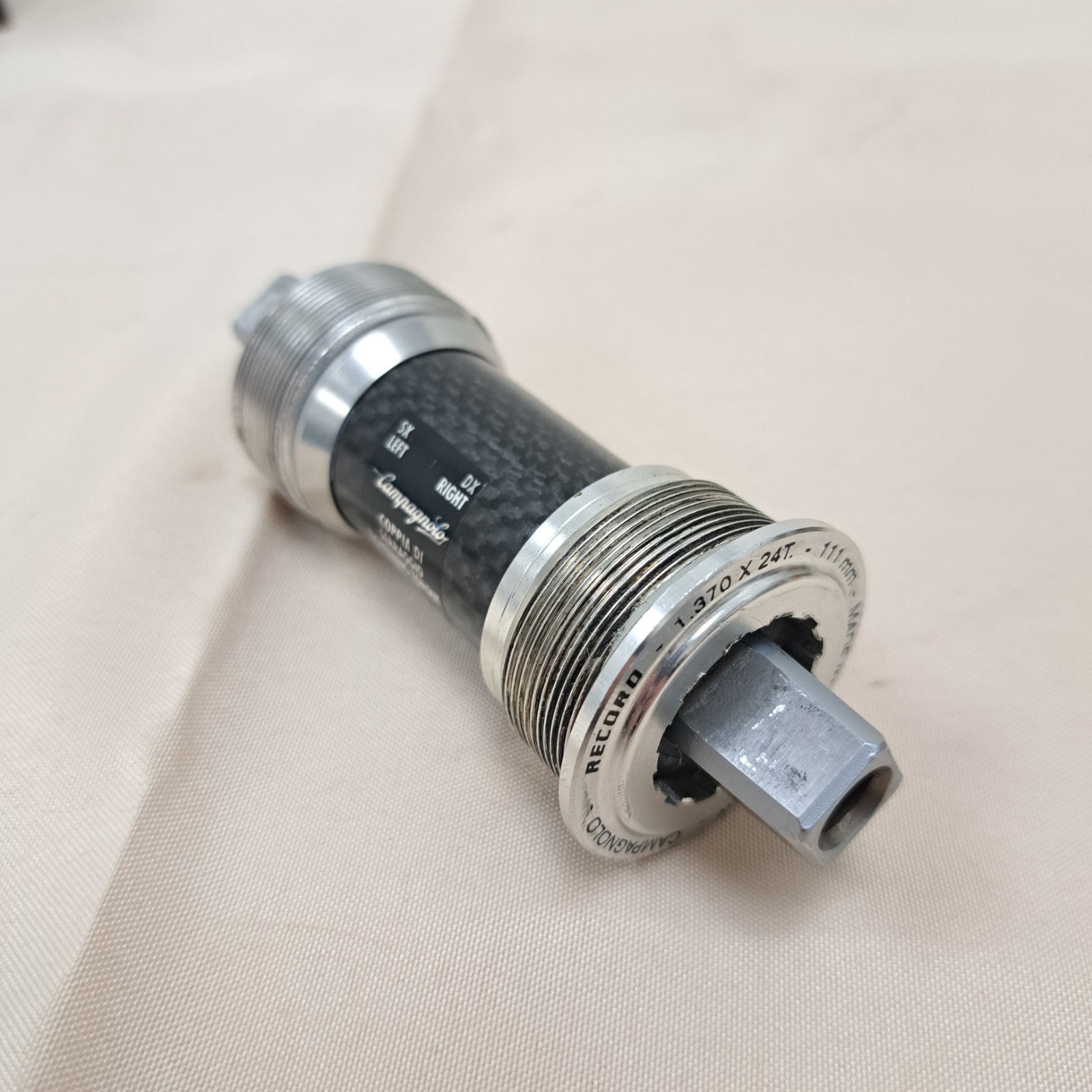 Campagnolo Record Bottom Bracket BB02-RE11BC TRIPLE English 111mm New
