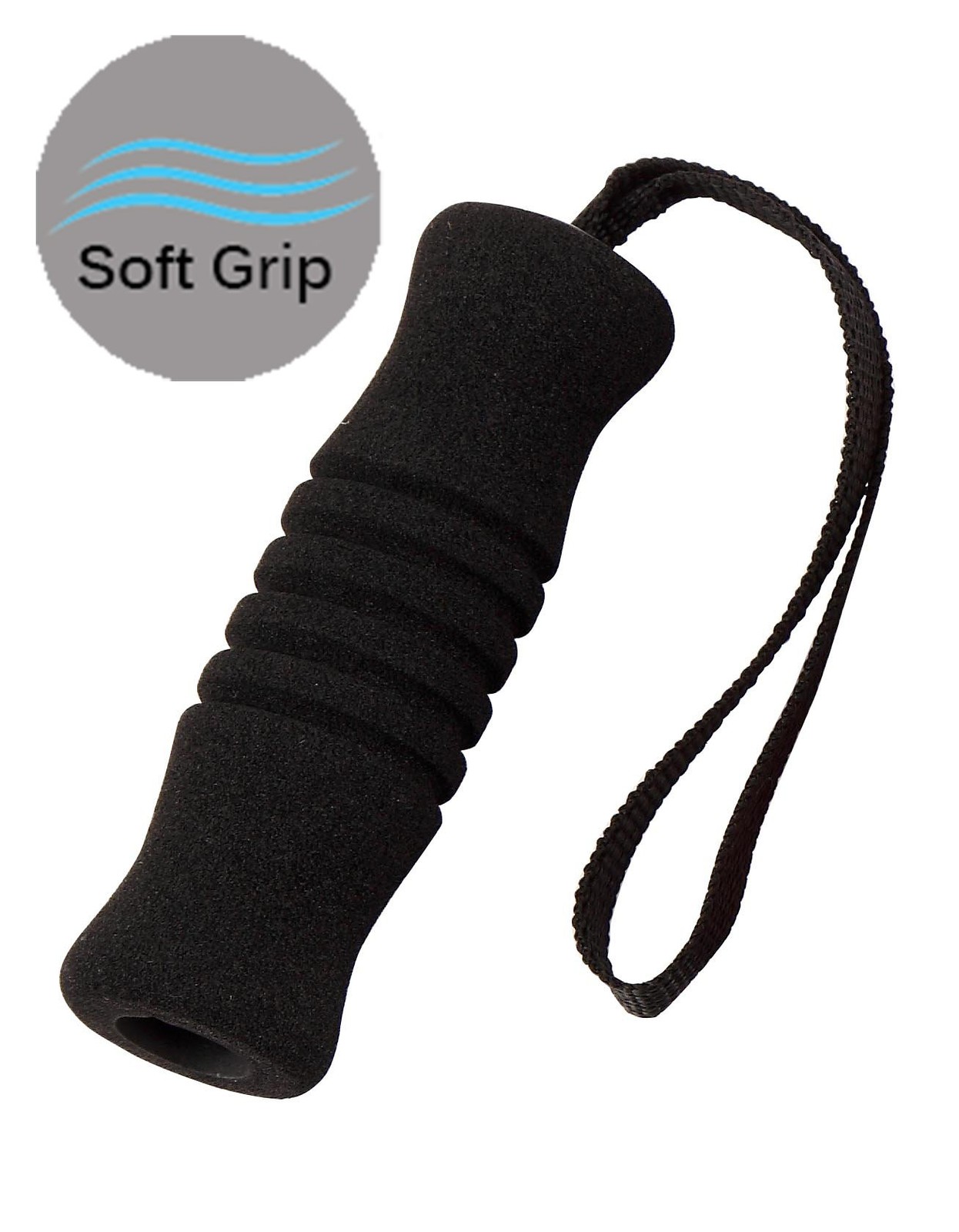 Sky Med Offset Handle Walking Cane : Replacement 1 Count (Pack of 1), black