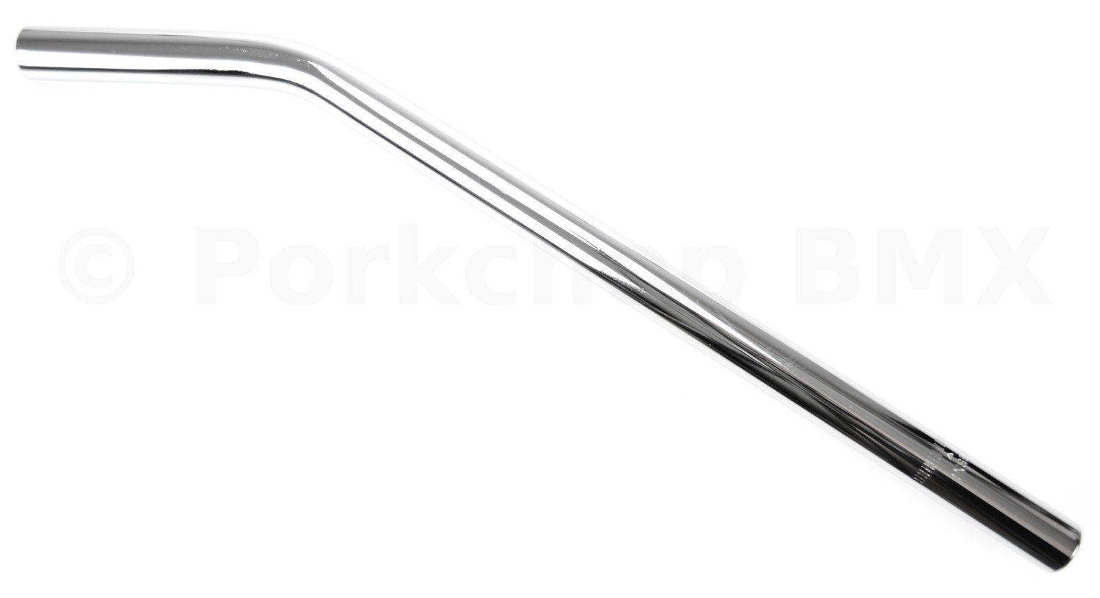 Chromoly BMX bicycle layback seat post 22.2mm (7/8″) – CHROME
