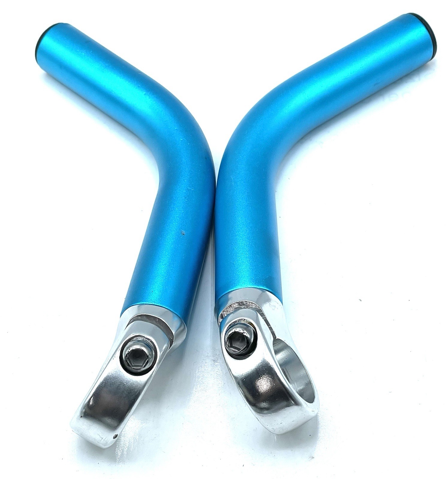 Systeme Turquoise Anodized Vintage 1990’s Mountain Bike Bar Ends NOS