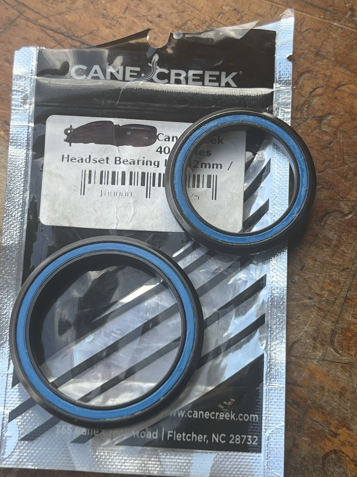 Cane Creek 40 Series Sealed Cartridge Headset Bearing Set 42 / 52mm 36°/45°