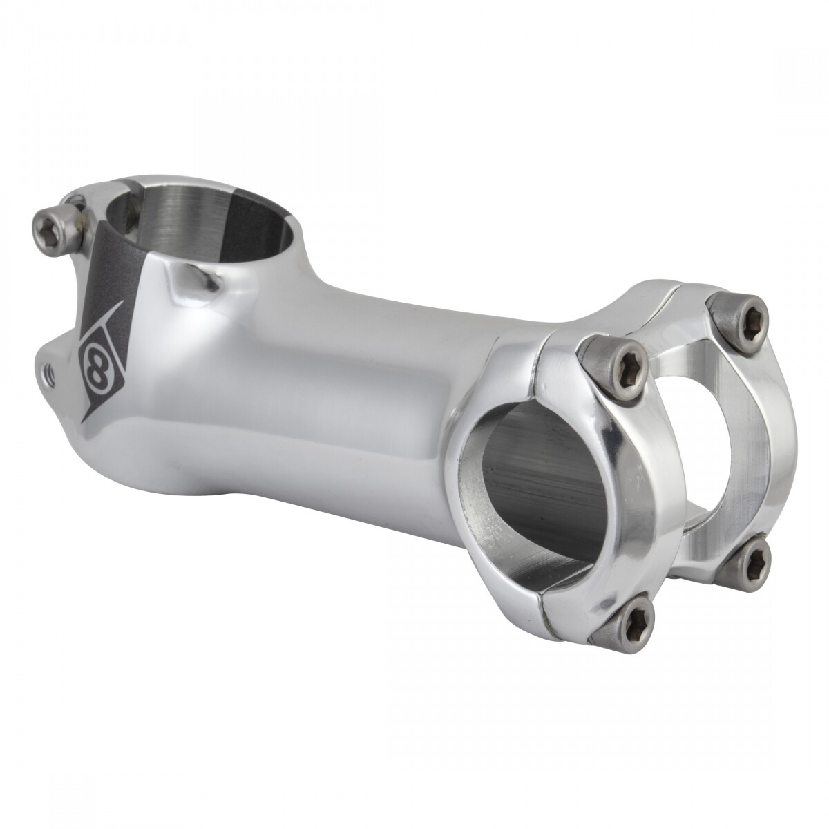 Origin8 Pro Fit Stem 25.4mm 90 mm +/-17 Degree Silver Aluminum Road / Mountain