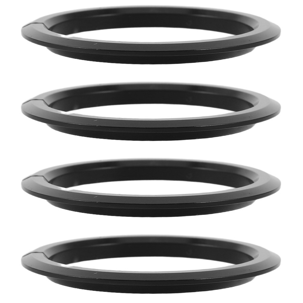 4 Pcs Bicycle Bottom Gasket Headset Base Ring Aluminum Alloy Front Fork Spacer