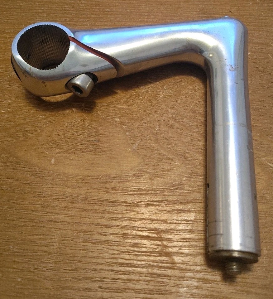 [82] Vintage Cinelli 1R Road Bike Handlebar Quill Stem C Pics 4 Measurements