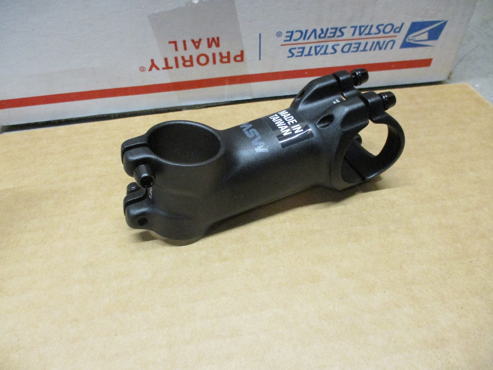 MSW Stem Length 80mm / Clamp 31.8mm / 17 Degree / Steerer 1 1/8 in Black MTB