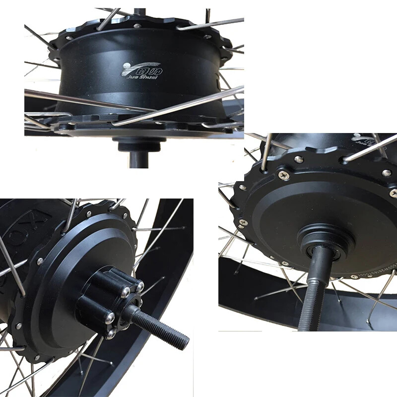 36V/48V 250W 350W 500W 1500W 2000W MTB E-bicycle Brushless Front Rear Hub Motor