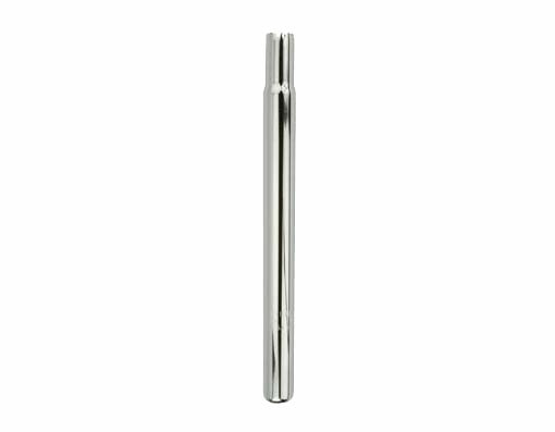 25.4MM CHROME BICYCLE STEEL SEATPOST BMX LOWRIDER CRUISER FITS 7/8″ Saddle.