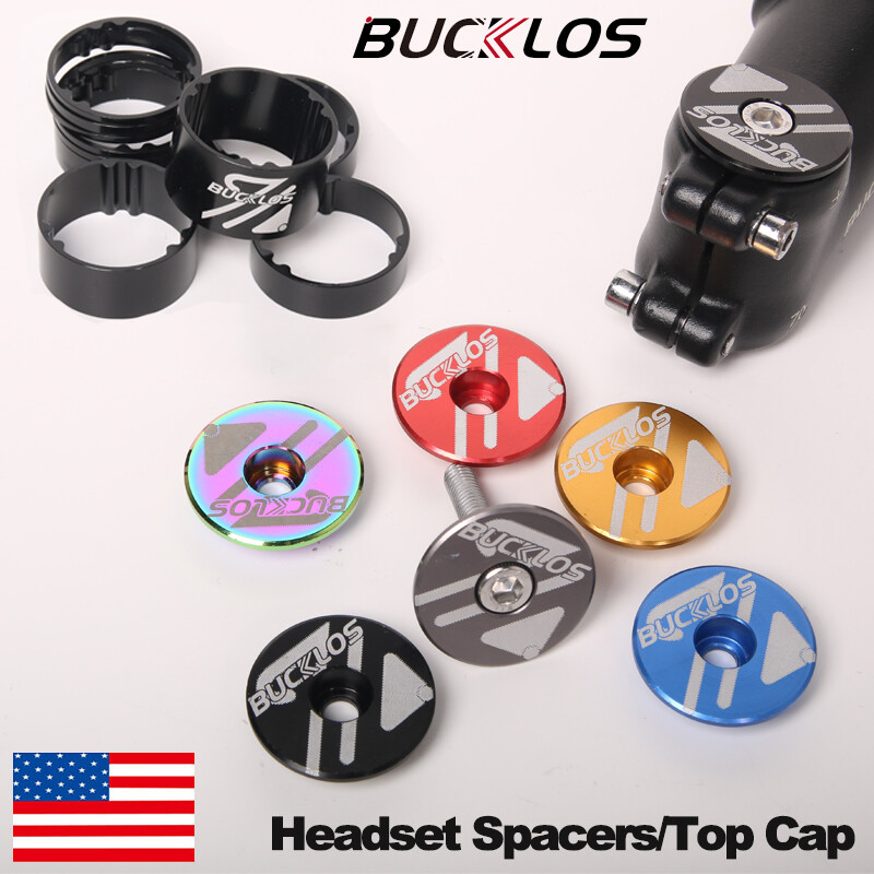 Aluminum Stem Washers Headset Spacers 1-1/8″ Threadless MTB XC Bike Headset Part