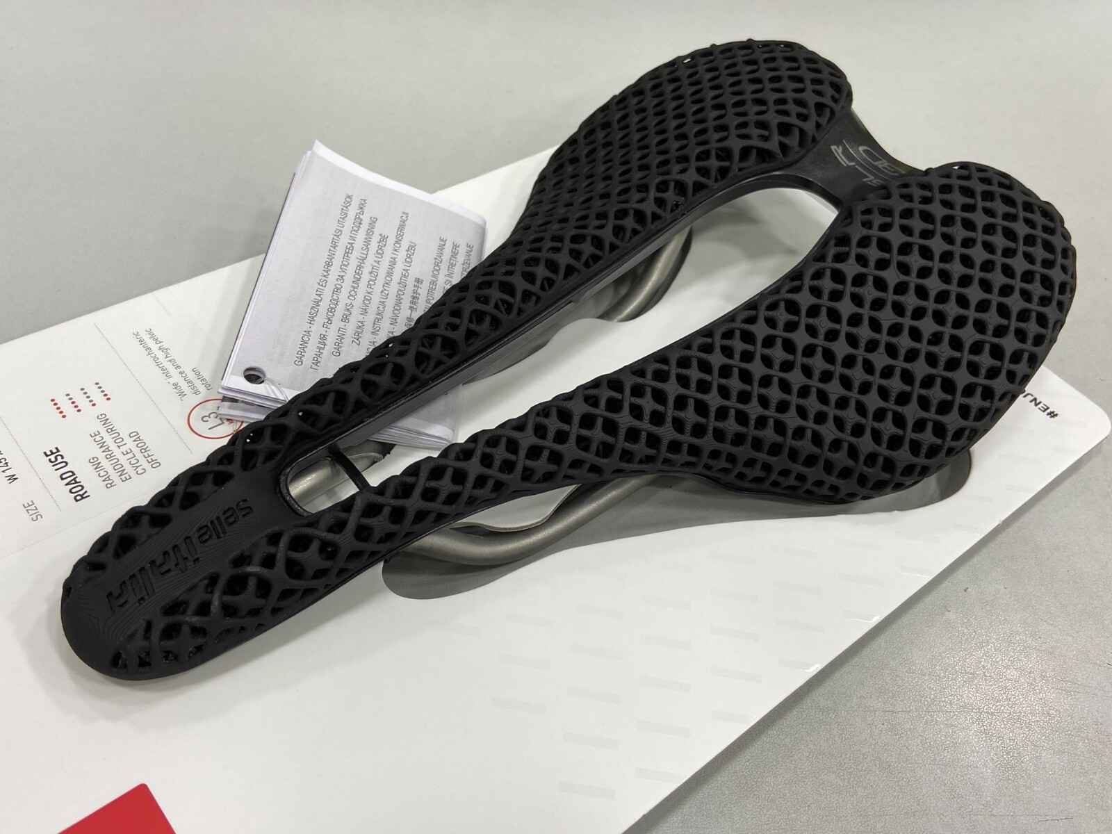 Selle Italia SLR Boost 3D Ti316 Superflow L3(145x248mm) Bicycle Saddle (Black)