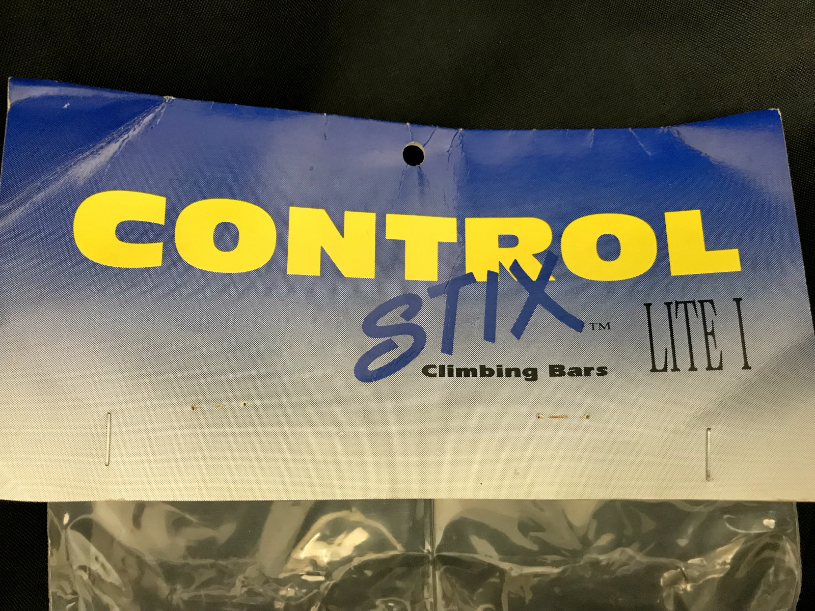 Vintage old school NOS Controltech USA bar ends control STIX purple o.pack LITE 1
