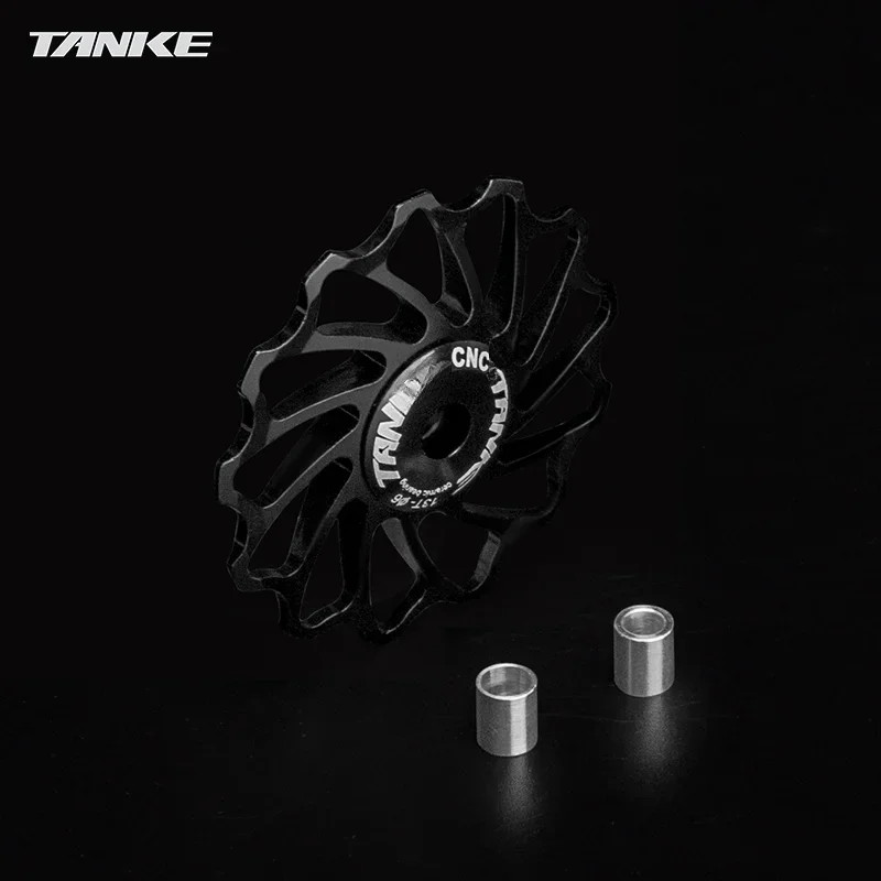 MTB Bike Jockey Wheel Ceramic Bearing AL7075 CNC 11T 13T 15T 17T Pulley
