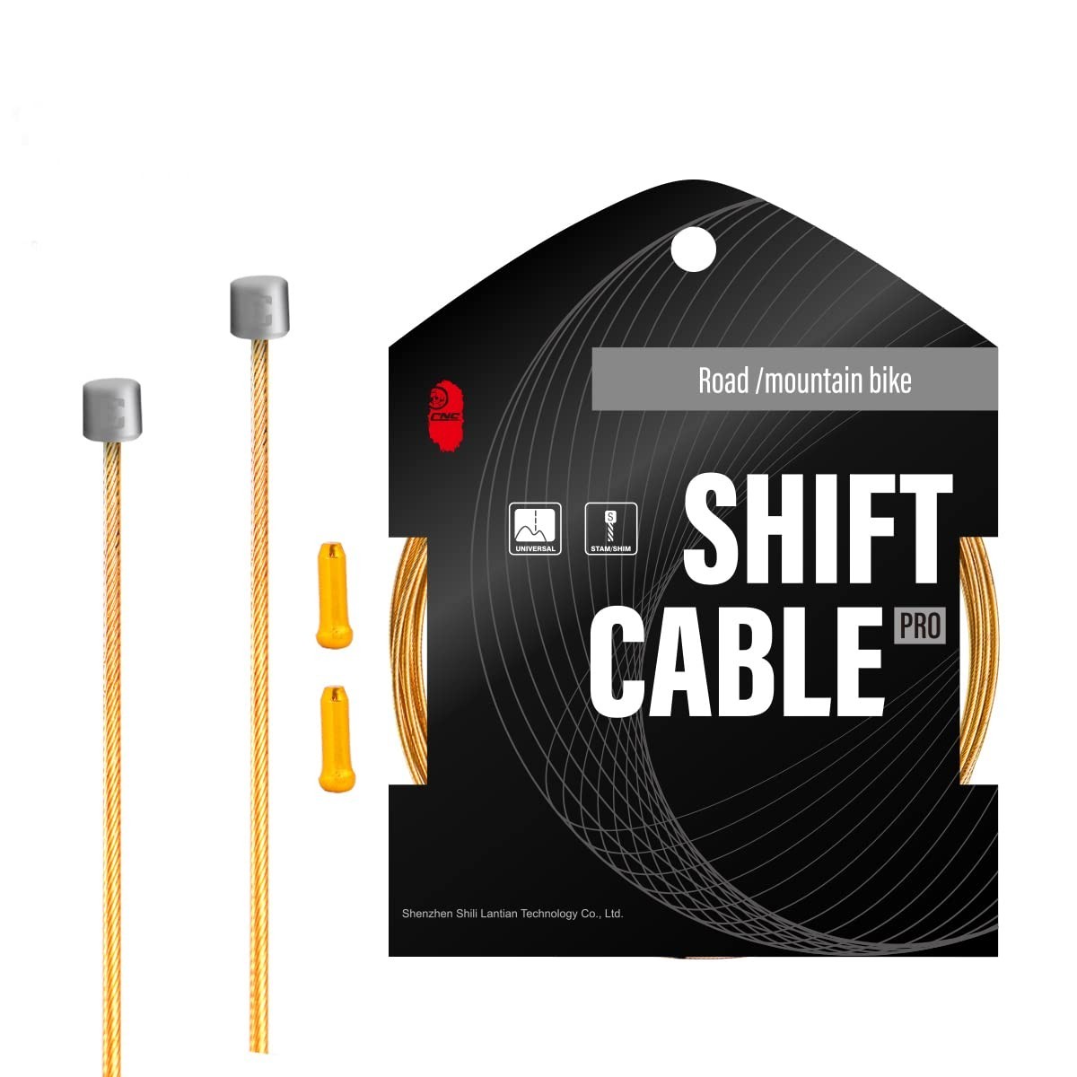 Universal Bicycle Shift Cable for Shimano SRAM – Ultra Slick Derailleur 2100mm/3