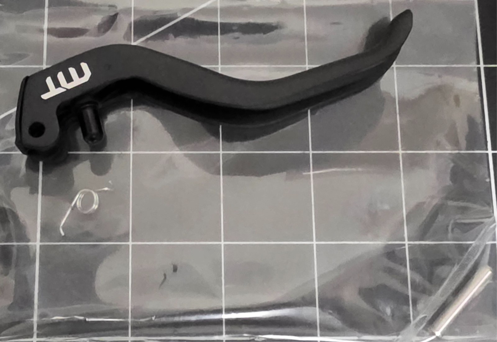 Magura 2-finger Aluminum Lightweight Brake Lever Blade for MT4 / MT Trail, Black