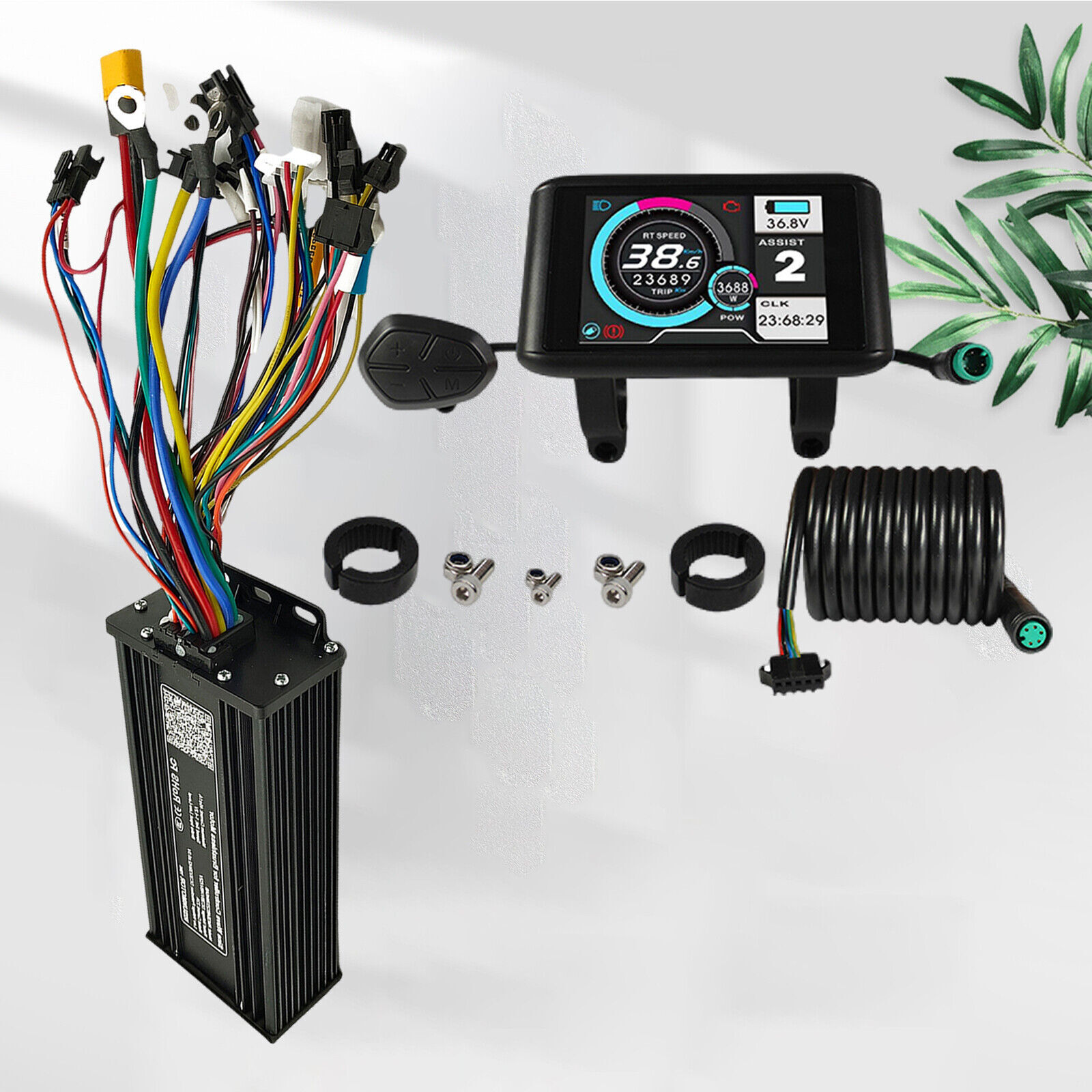 1500W-3000W 48V 52V 60V 72V 45A Sine Wave Controller with Colorful LCD Displayh1