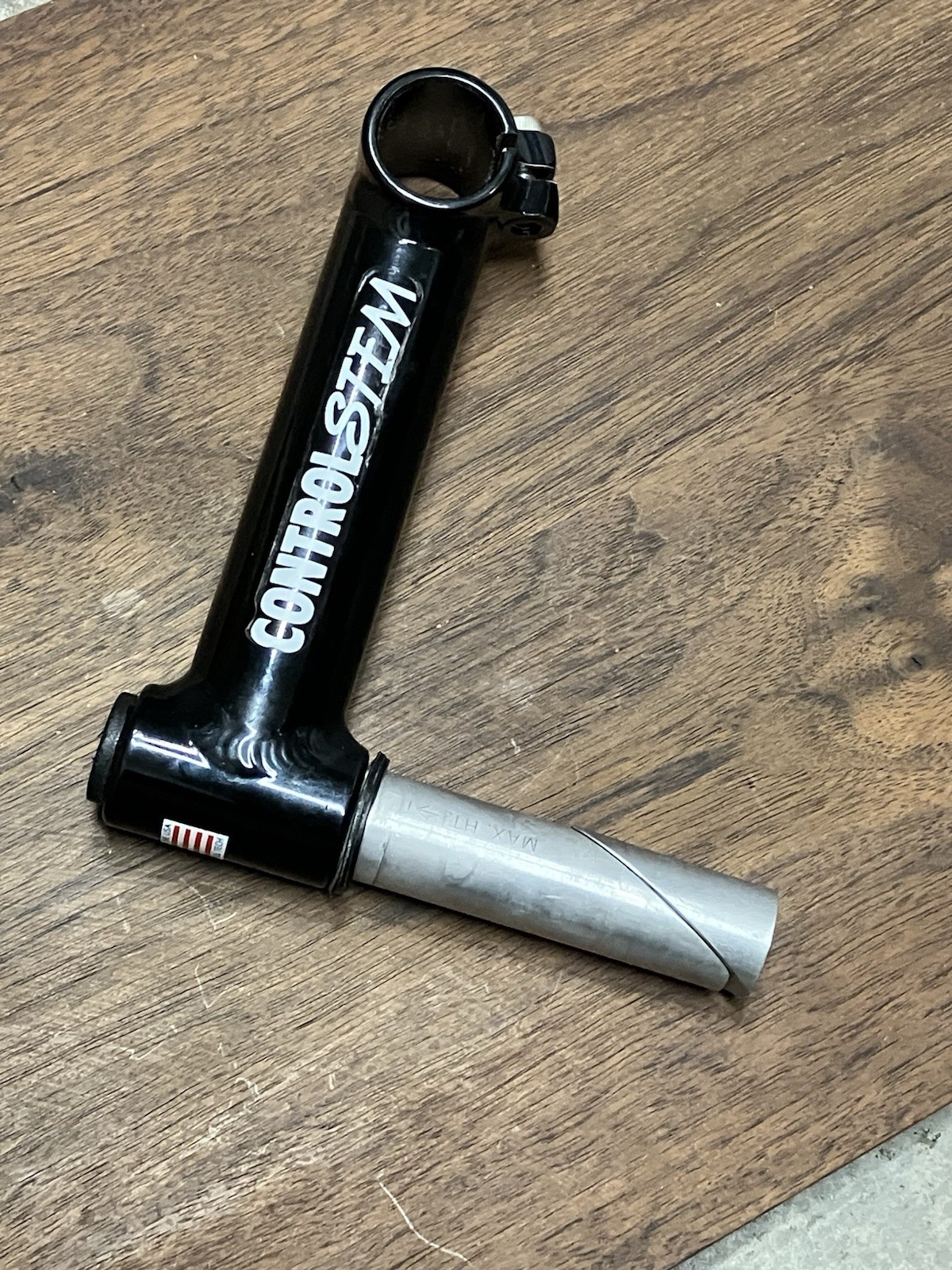 Control Tech Control Stem Quill 1 1/8″, 140mm, 0 deg rise, 25.4 clamp, mtb bike