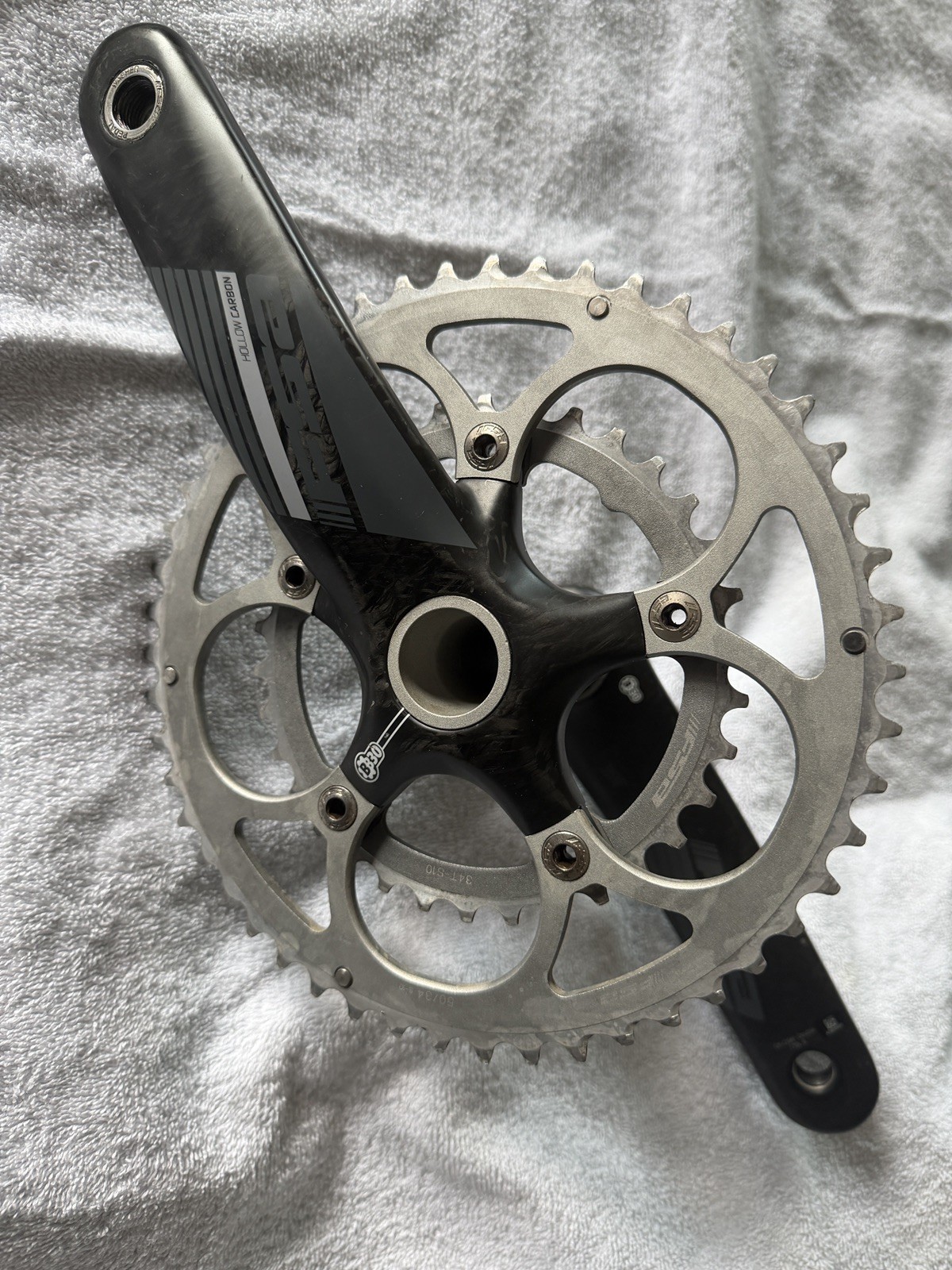 FSA BB30/PF30 Hollow Carbon Crank 170 mm 50/34T chainring
