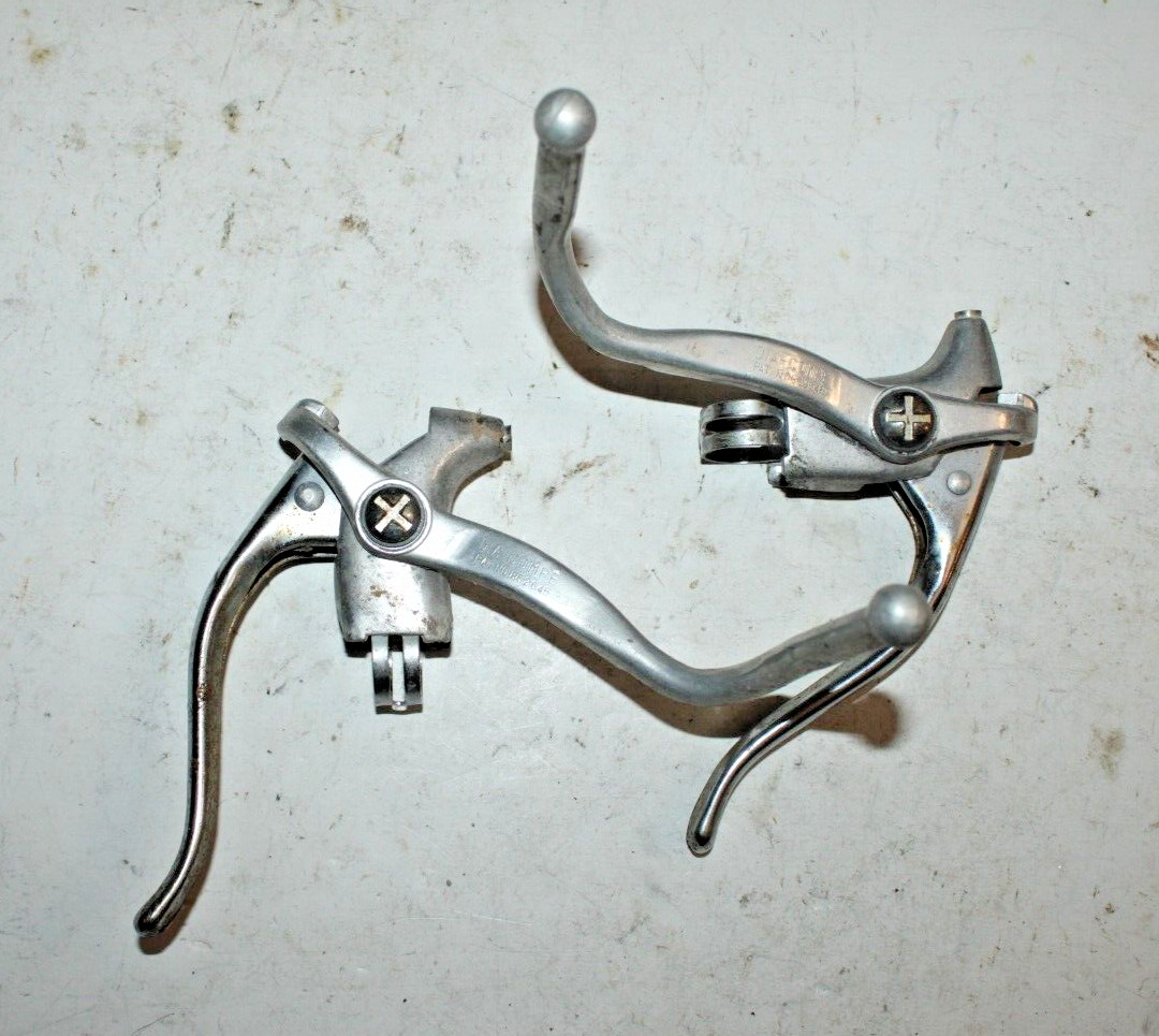 Yoshikawa Dia-Compe Vintage Dropbar Brake Lever Set 22.2-23.8mm Fast USA Shipper