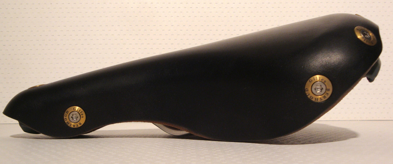 NEW GILLES BERTHOUD SADDLE SEAT MARIE BLANQUE BLACK MADE IN FRANCE IDEALE BROOKS