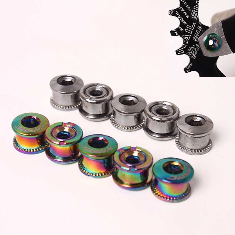 KRSEC MTB Road Bike Single Double Chainring Bolts Sprocket Chainwheel Screws