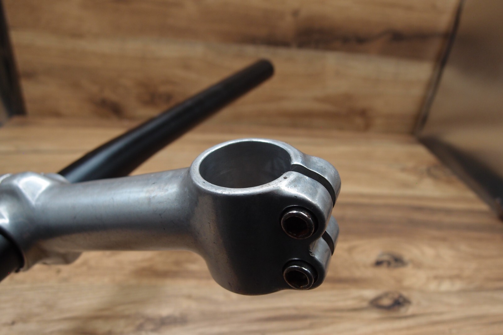 MTB flat handlebar Bontrager Comp II + ahead stem 1 1/8 in