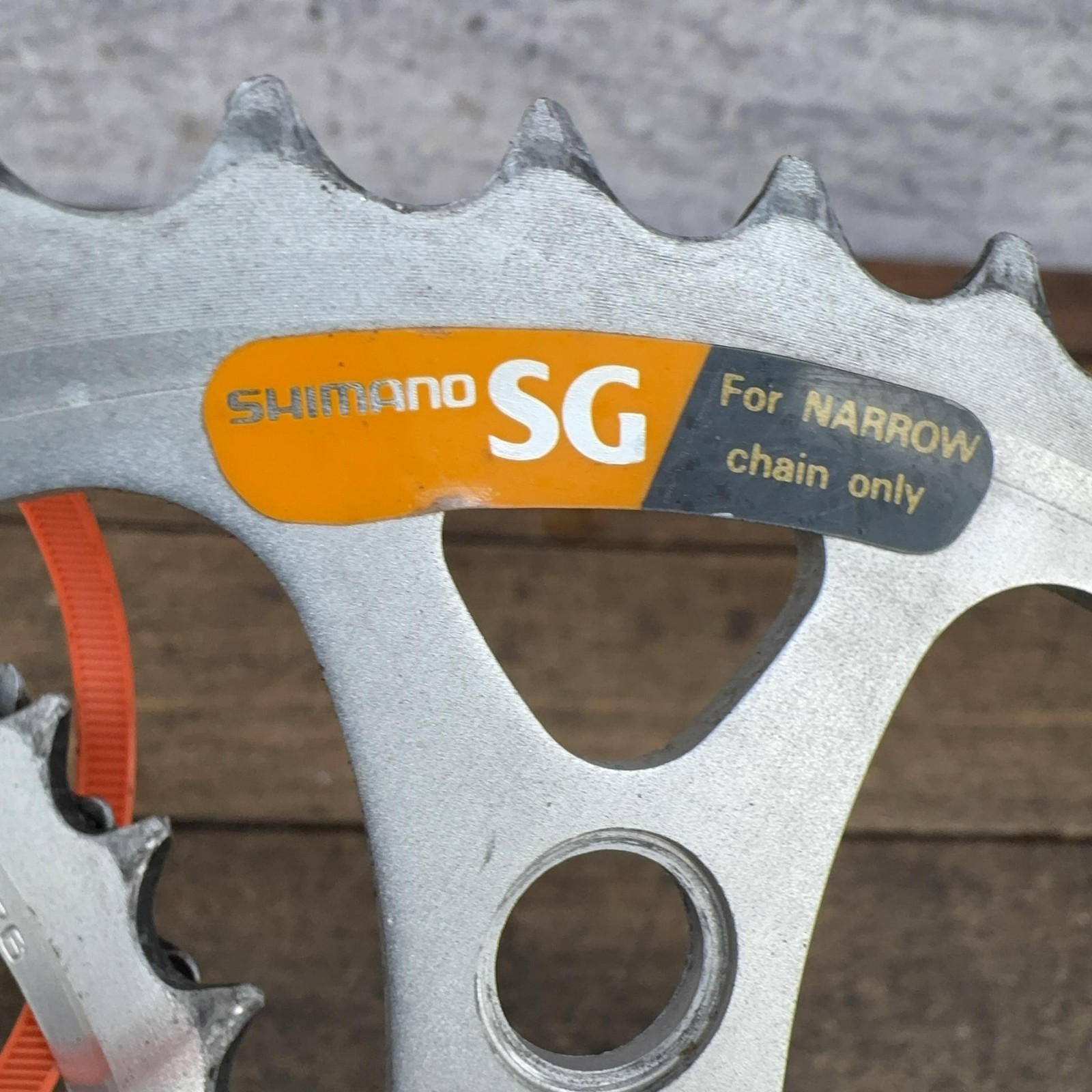 Vintage Shimano FC-MT60 Chainring Set 110/74 BCD 5-Arm Silver MTB 1980s Triple