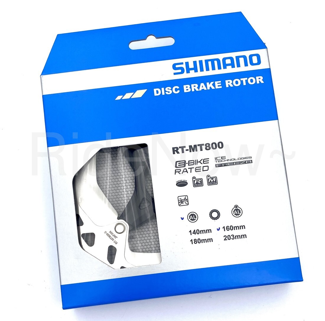Shimano XT RT-MT800 Bike Disc Brake Rotor 140/160/180/203mm Center Lock,ICE Tech