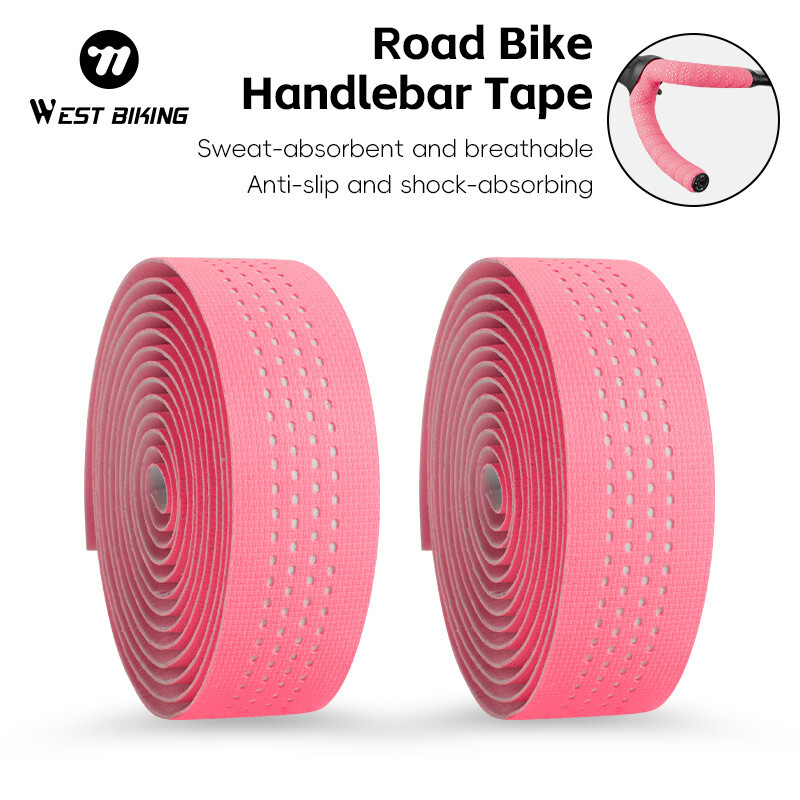 2 pcs Bike Handlebar Tapes Bicycle Wrap Bar Grips EVA Tape Road Bike Cycling