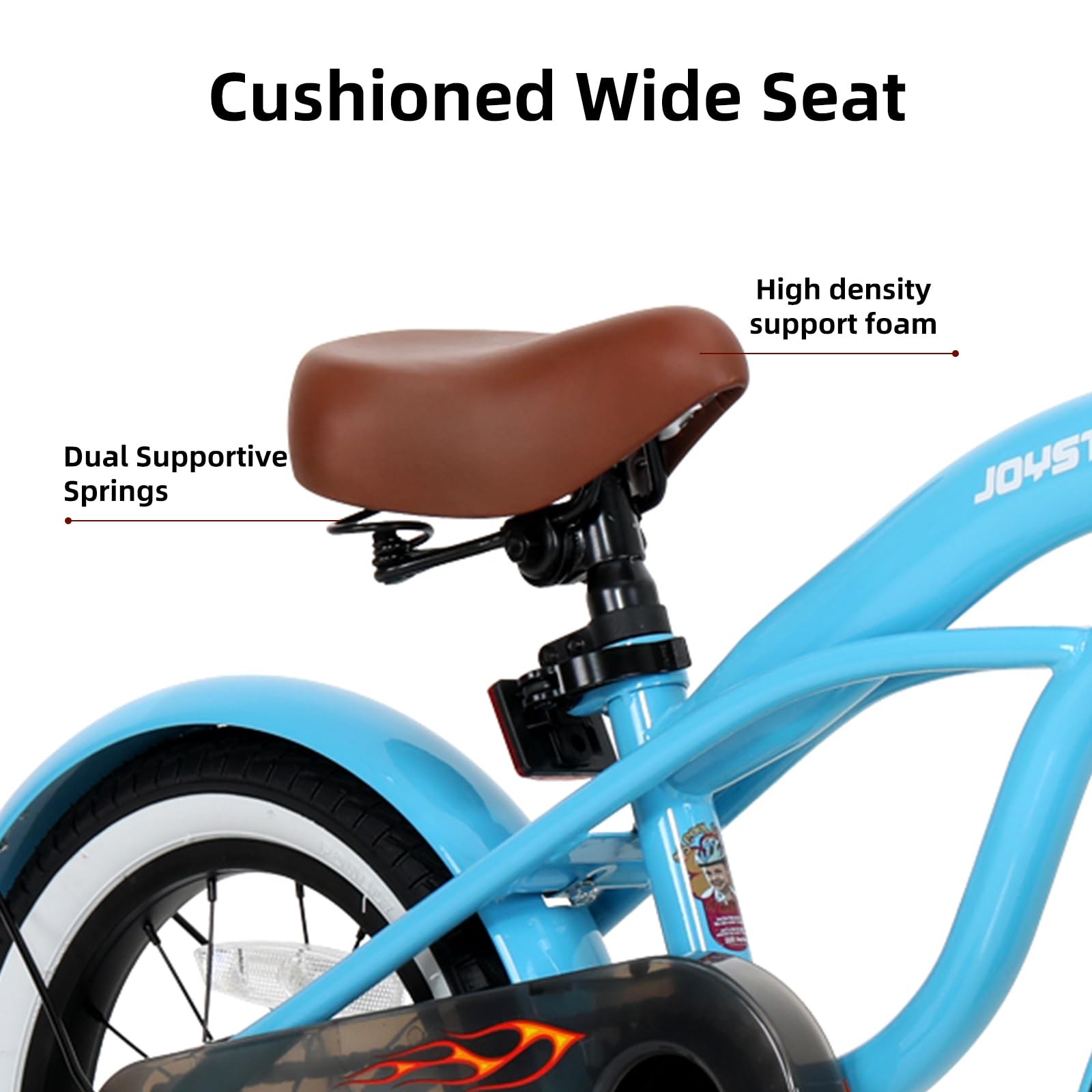 Joystar 14 Inch Kids Bike Training Wheels For Ages 3-5 Years Old Girls Boys