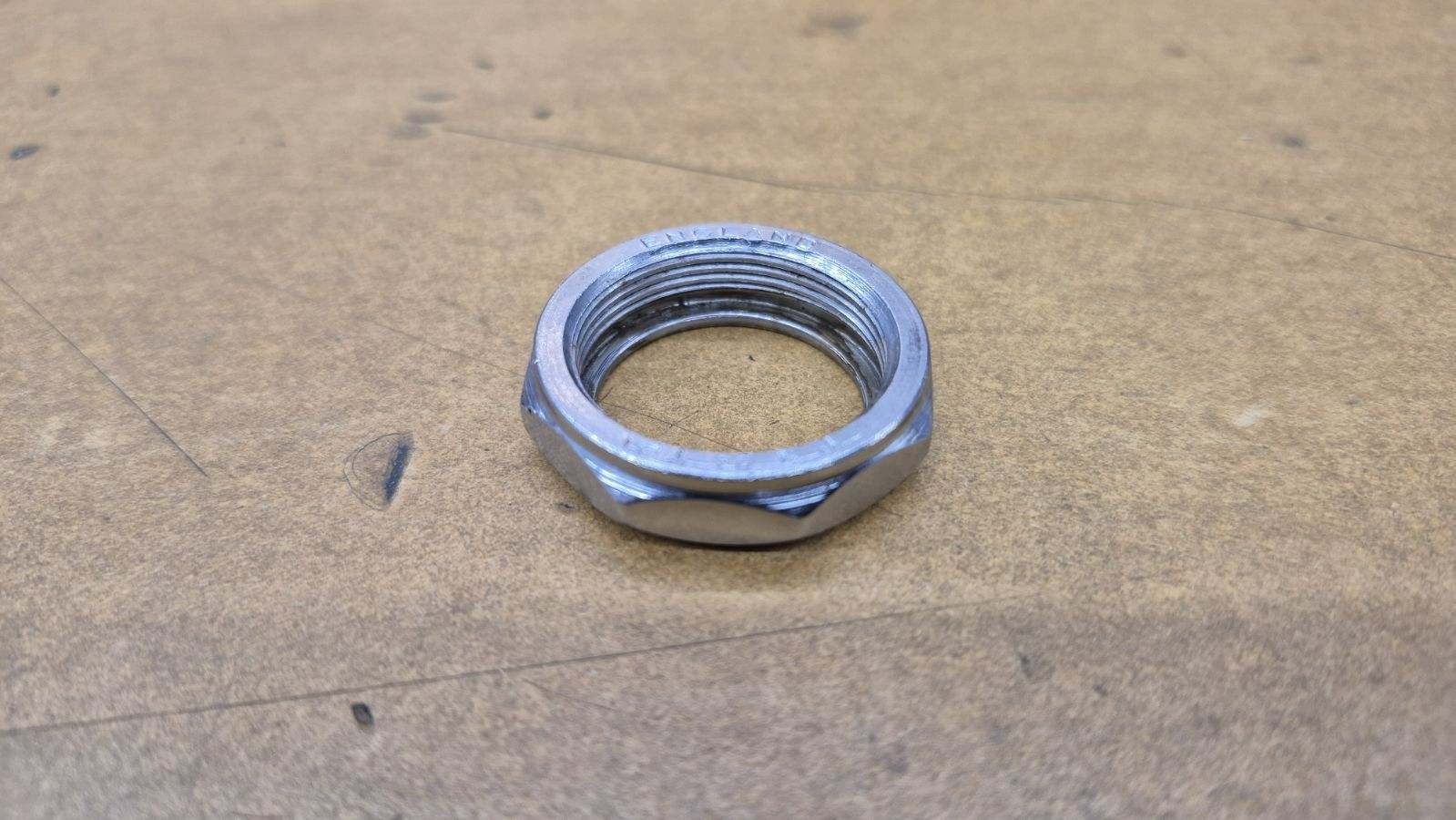 Vintage Campagnolo Record Headset, steel, chrome plated, 1” x 24tpi threaded