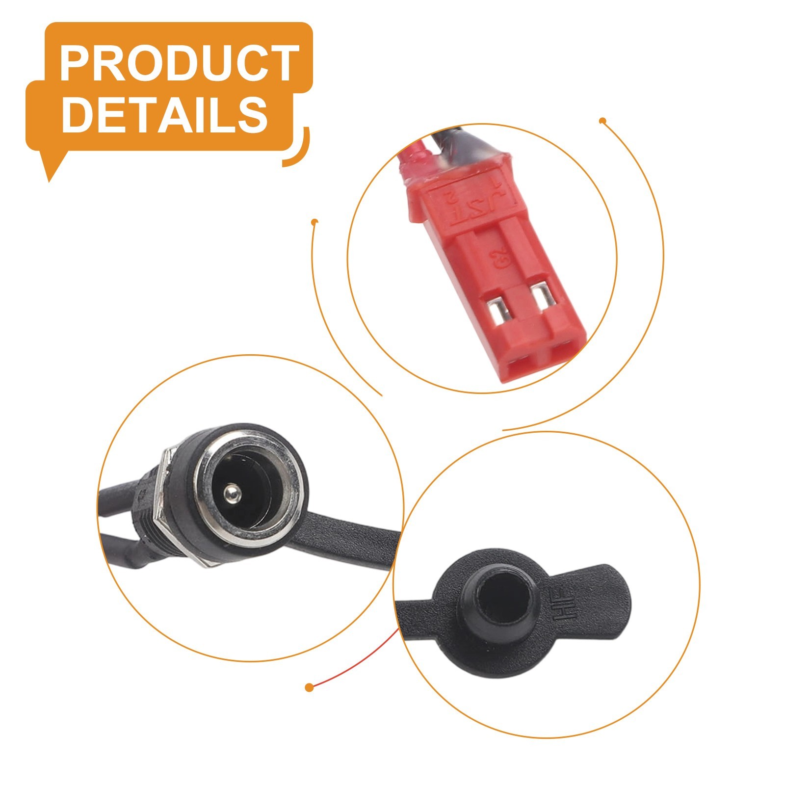 For KuKirinG3 G4 Charging/port (DC5.5*2.1mm) Electric Scooter Charging Component