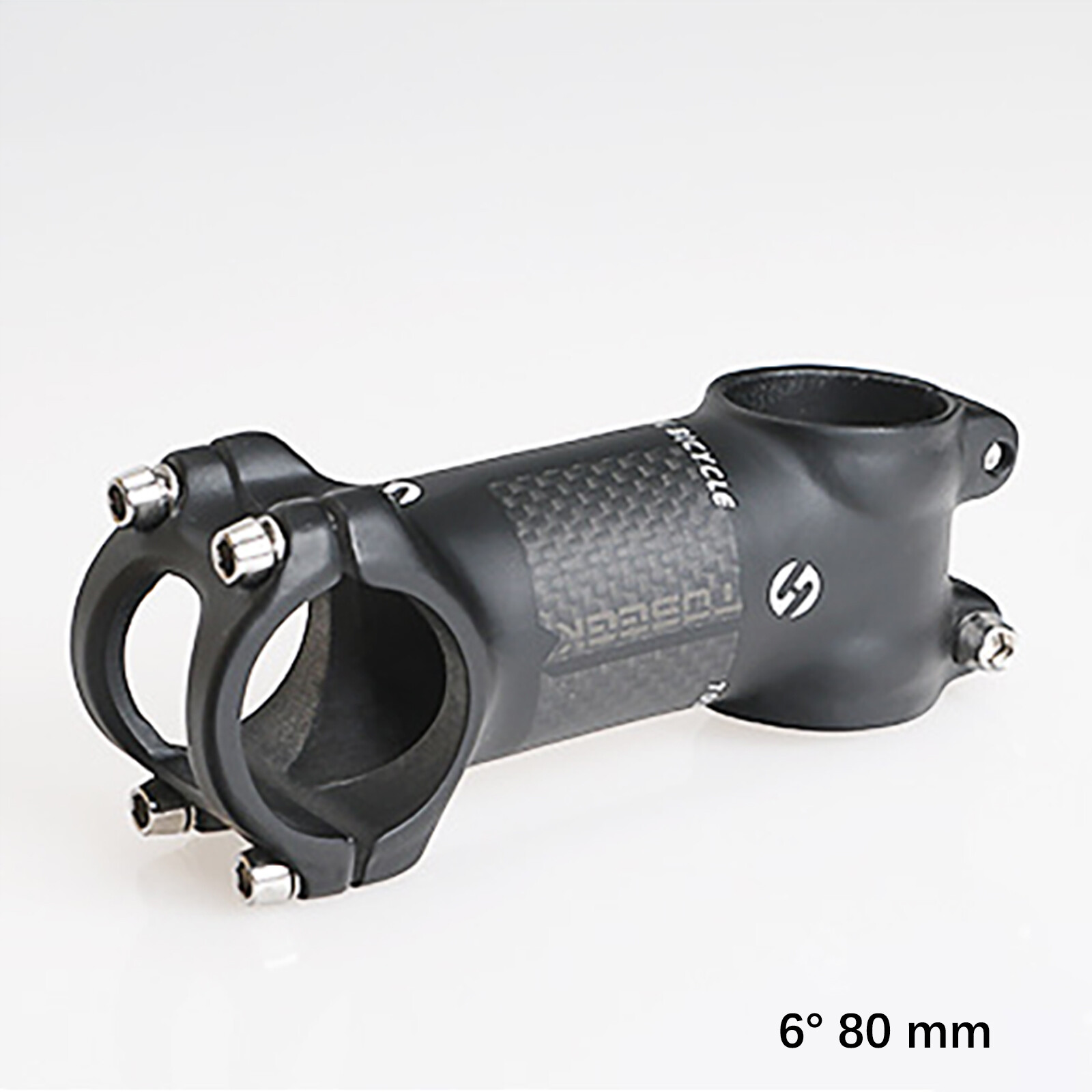Carbon Fiber Bicycle Stem MTB Cycling Aluminum Road Bike Handlebar Stem 6°/17°