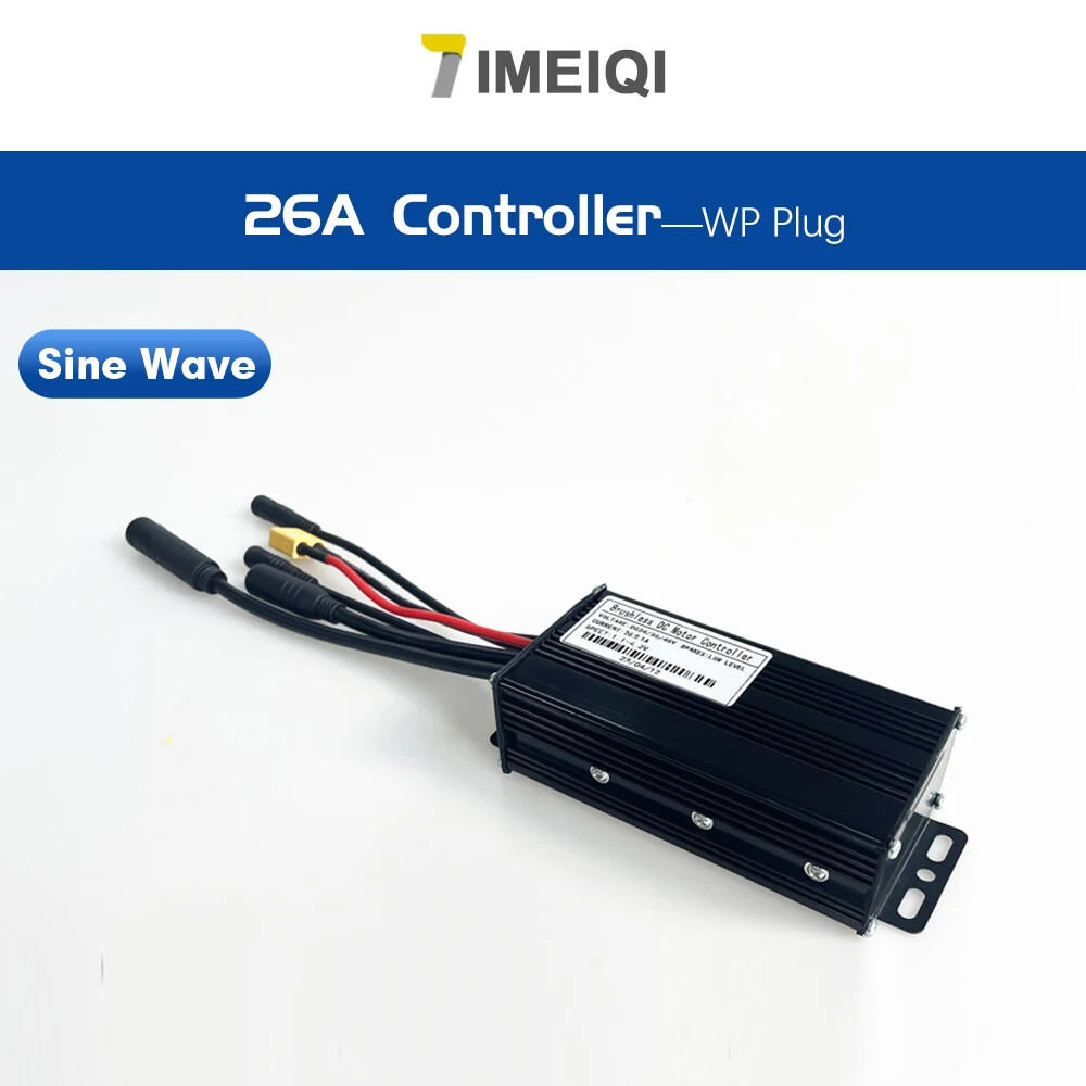 Electric Bicycle Sinawave Controller 36V/48V 17A -40A with LCD S866 DIsplay