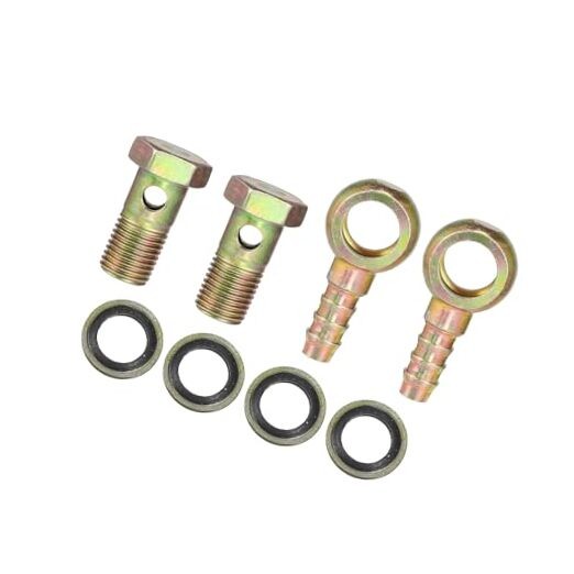 Banjo Bolt M14x1.5 10mm Banjo Hose Barb Bolt Fittings Brake Line Fitting