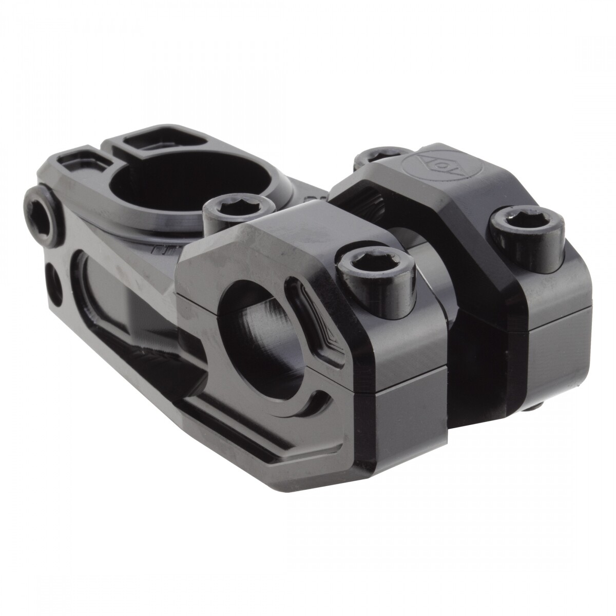 Alienation Vault Stem Clamp 22.2mm Length 53mm Angle 0 Deg Black Aluminum BMX