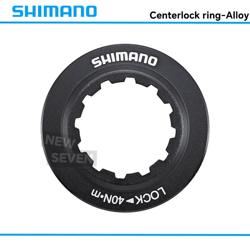 1/2pcs Shimano Dura-Ace/UT/105 Internal Disc Brake Centerlock Alloy Lockring