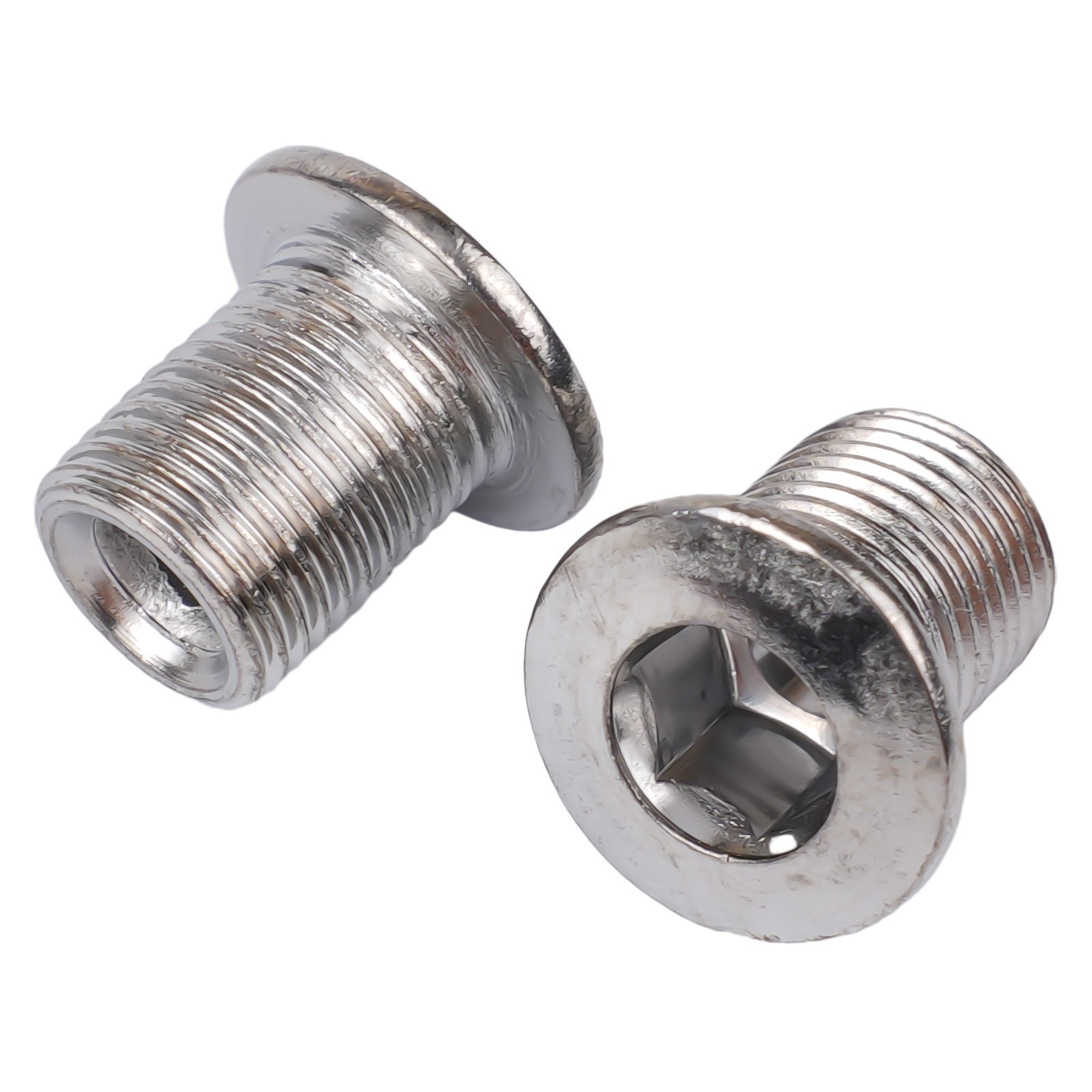 Bike Chainring Bolt Set 5 Pair Crank Bolts and Nuts for Secure Attachment