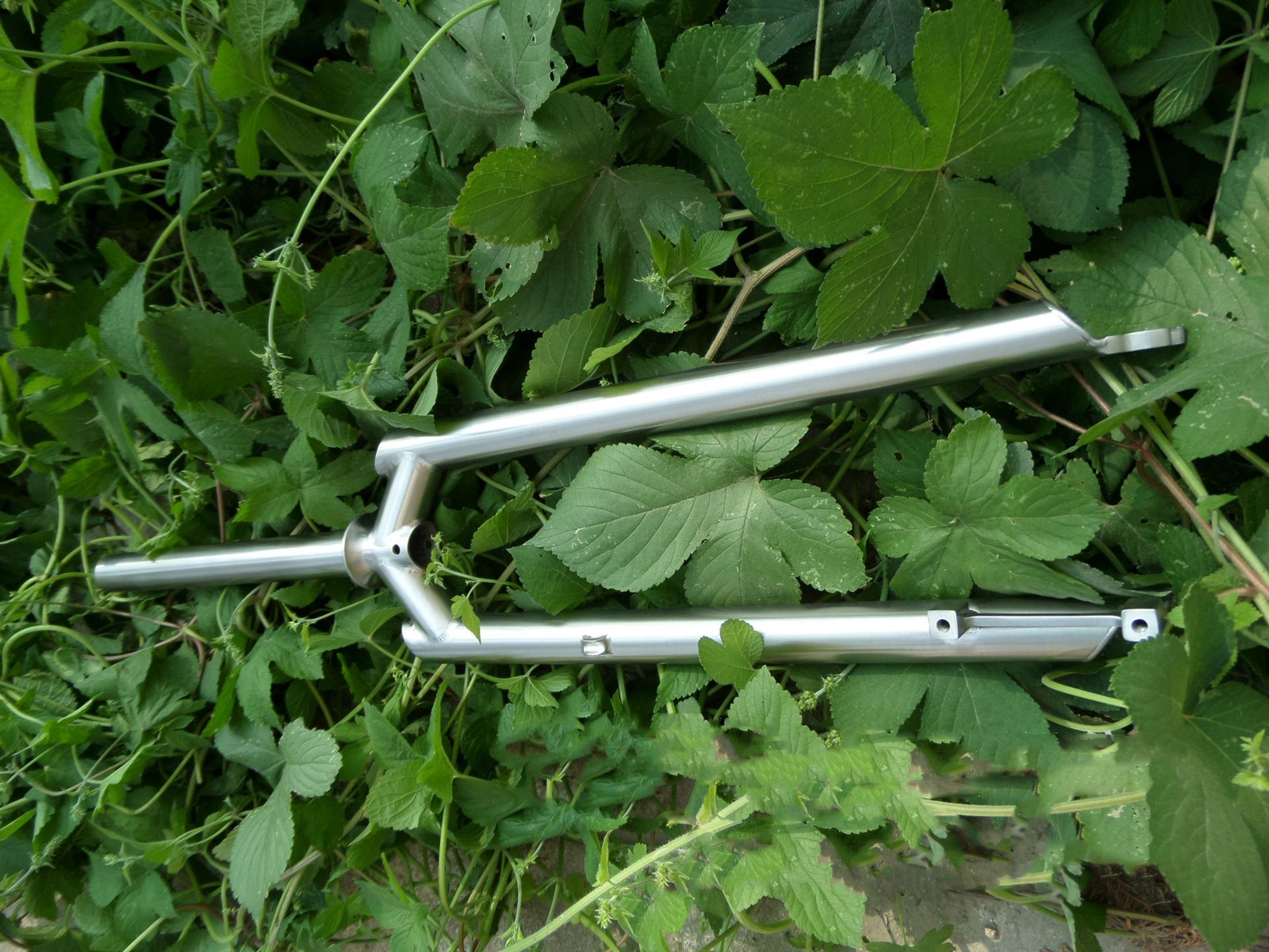 Titanium MTB Front Fork Disc Brake Square Shoulder 26″ 27.5″ 29″ wheelset