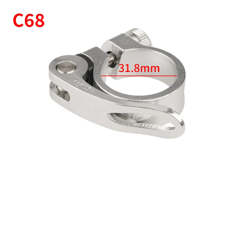 Aluminum Alloy Bicycle Seatpost Clamp Seat Tube Clamp MTB Bike Seat Tube Clip Bi
