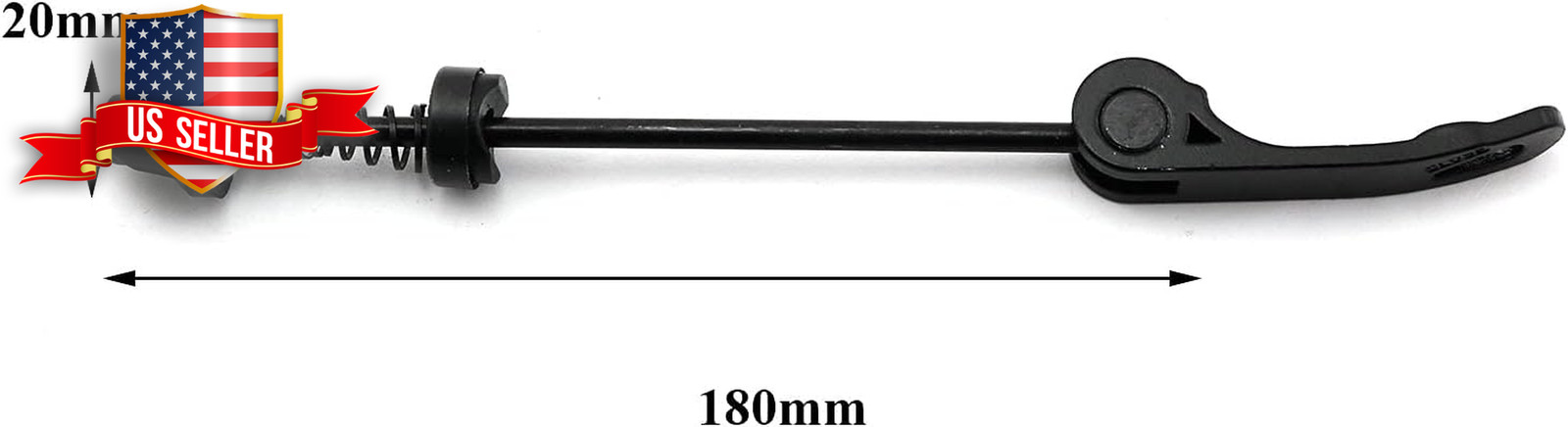 Quick Release Front Rear Bicycle Axle Skewer Set For Mtb Bmx Bike Wheel Hub Pair