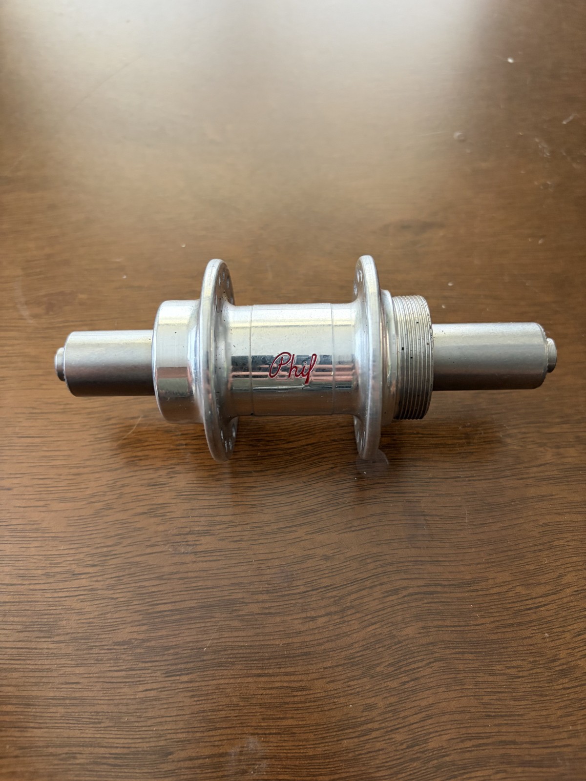 RARE NOS Phil Wood Rear Hub 32H Silver 130mm OLD – narrow flange